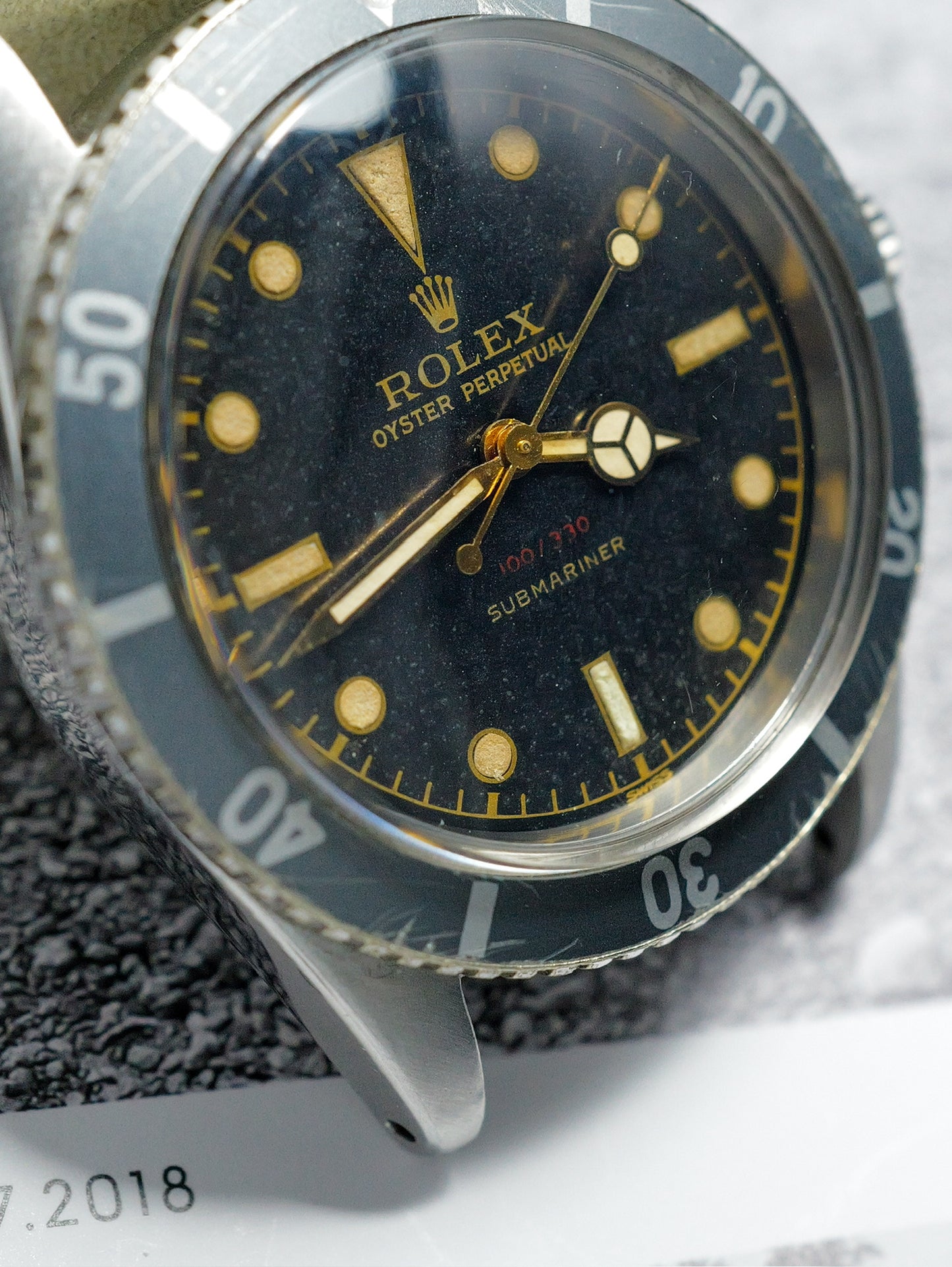 ROLEX SUBMARINER 6536 RED DEPTH