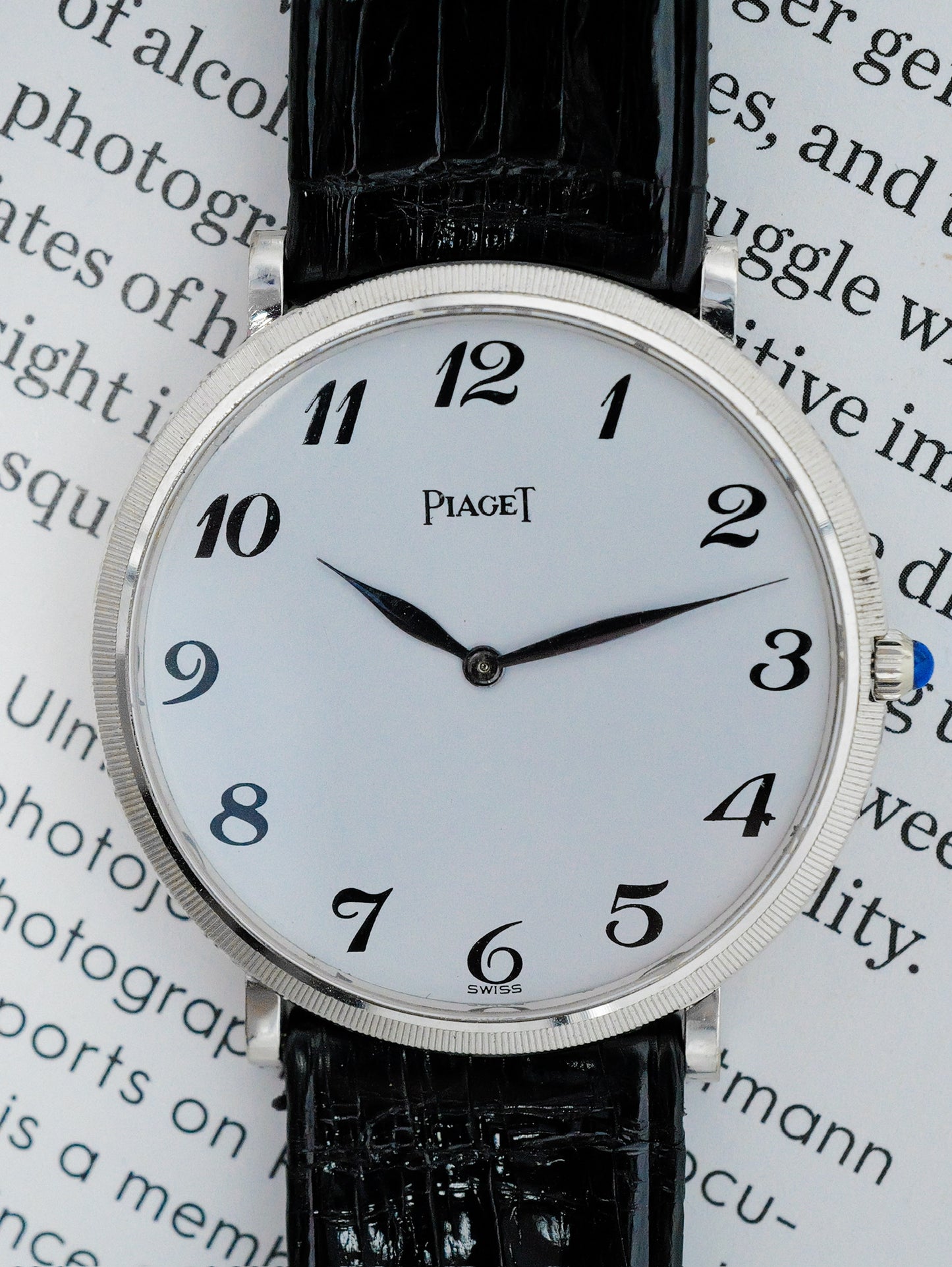 PIAGET BREGUET NUMERALS