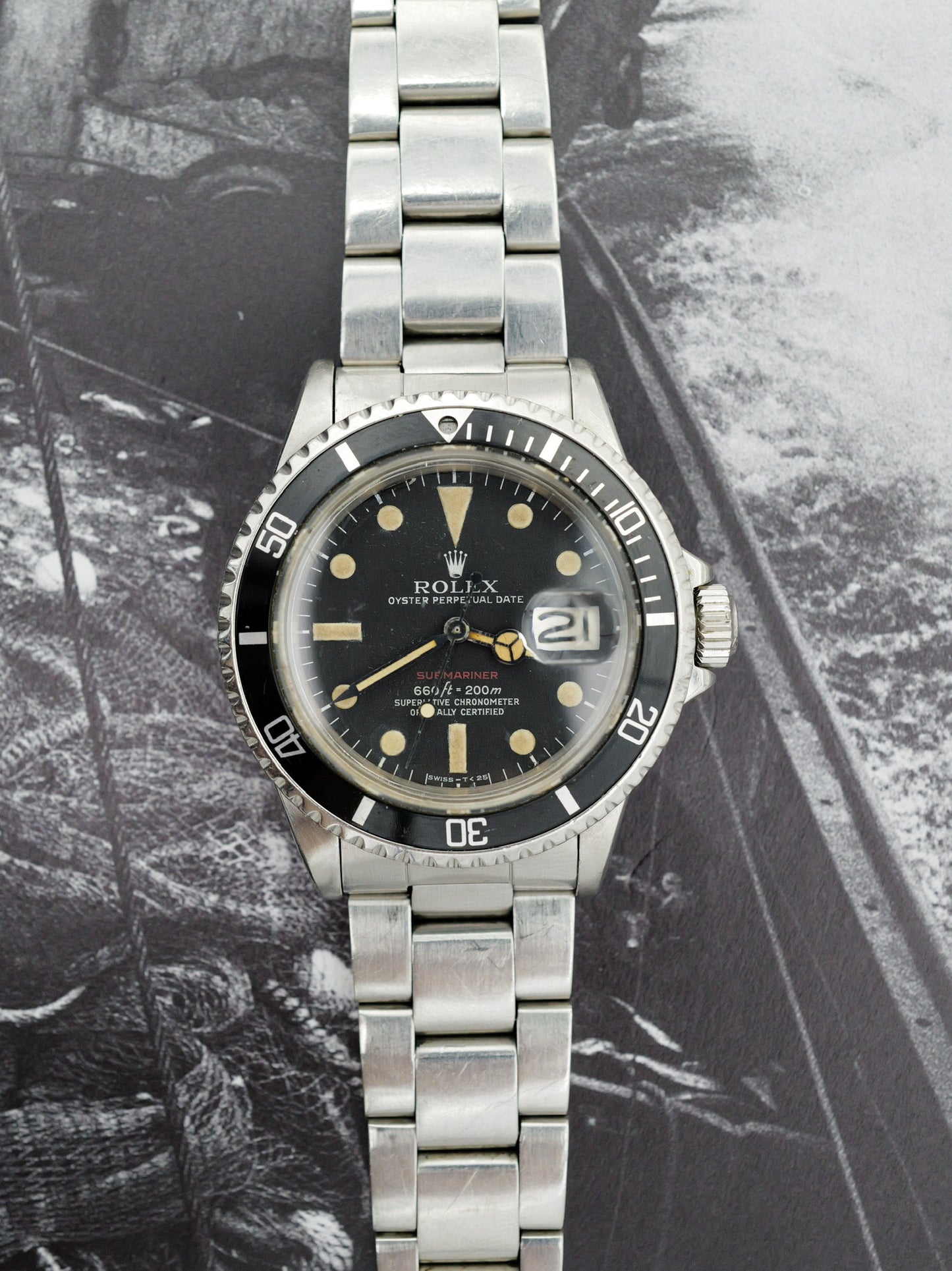 ROLEX SUBMARINER DATE - RED LINE MARK 5