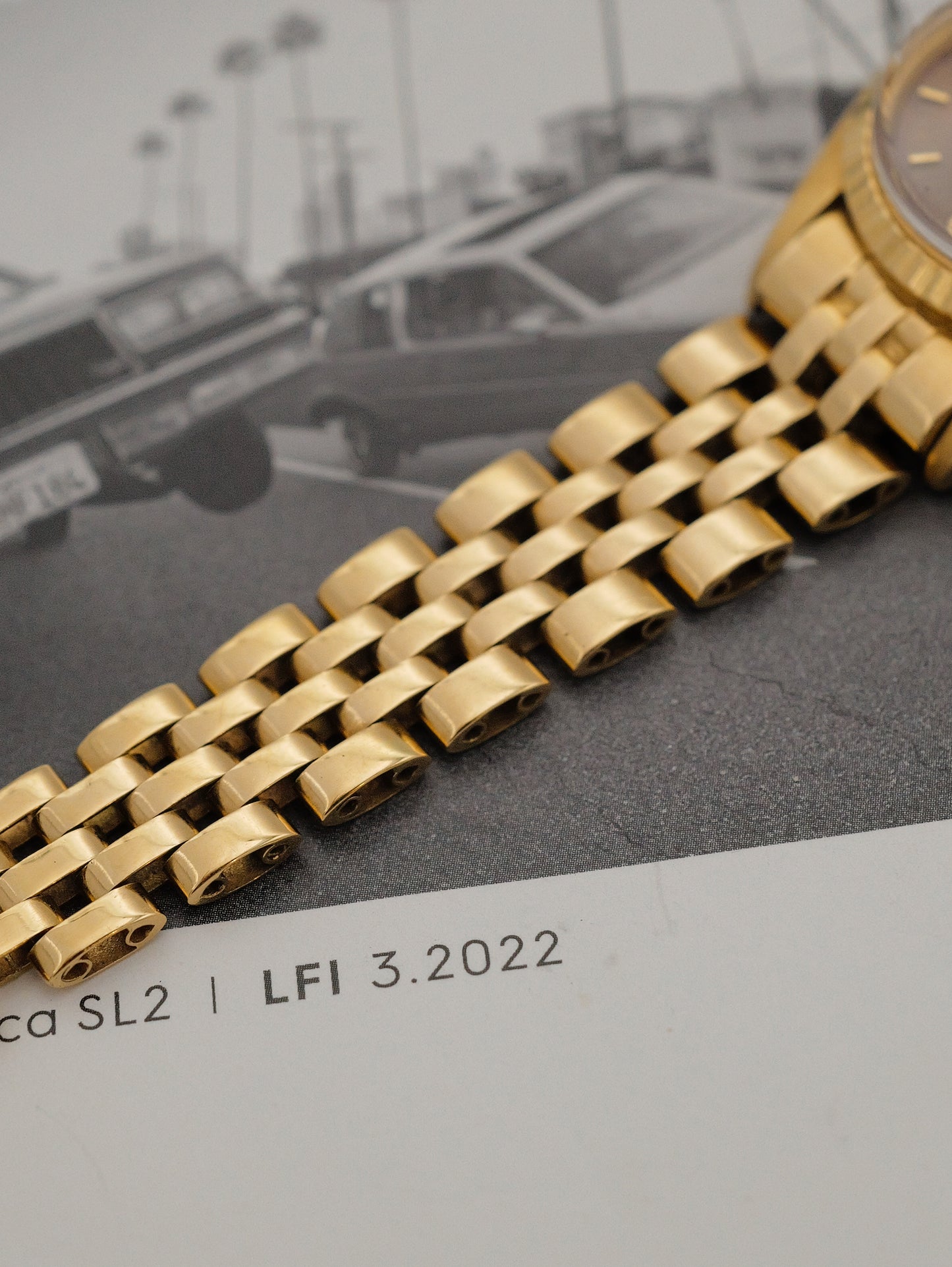 ROLEX LADY DATEJUST BURL WOOD