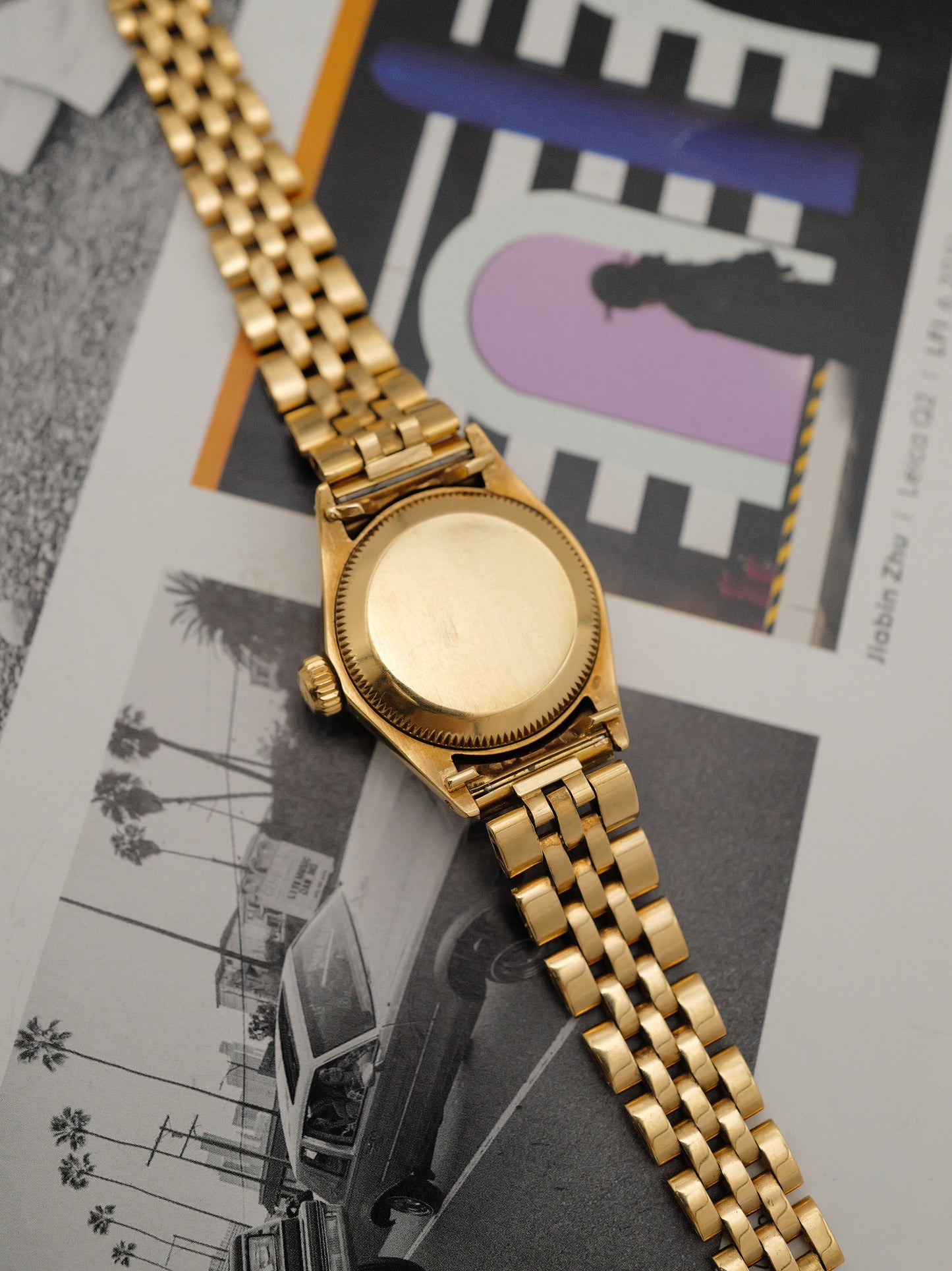 ROLEX LADY DATEJUST BURL WOOD
