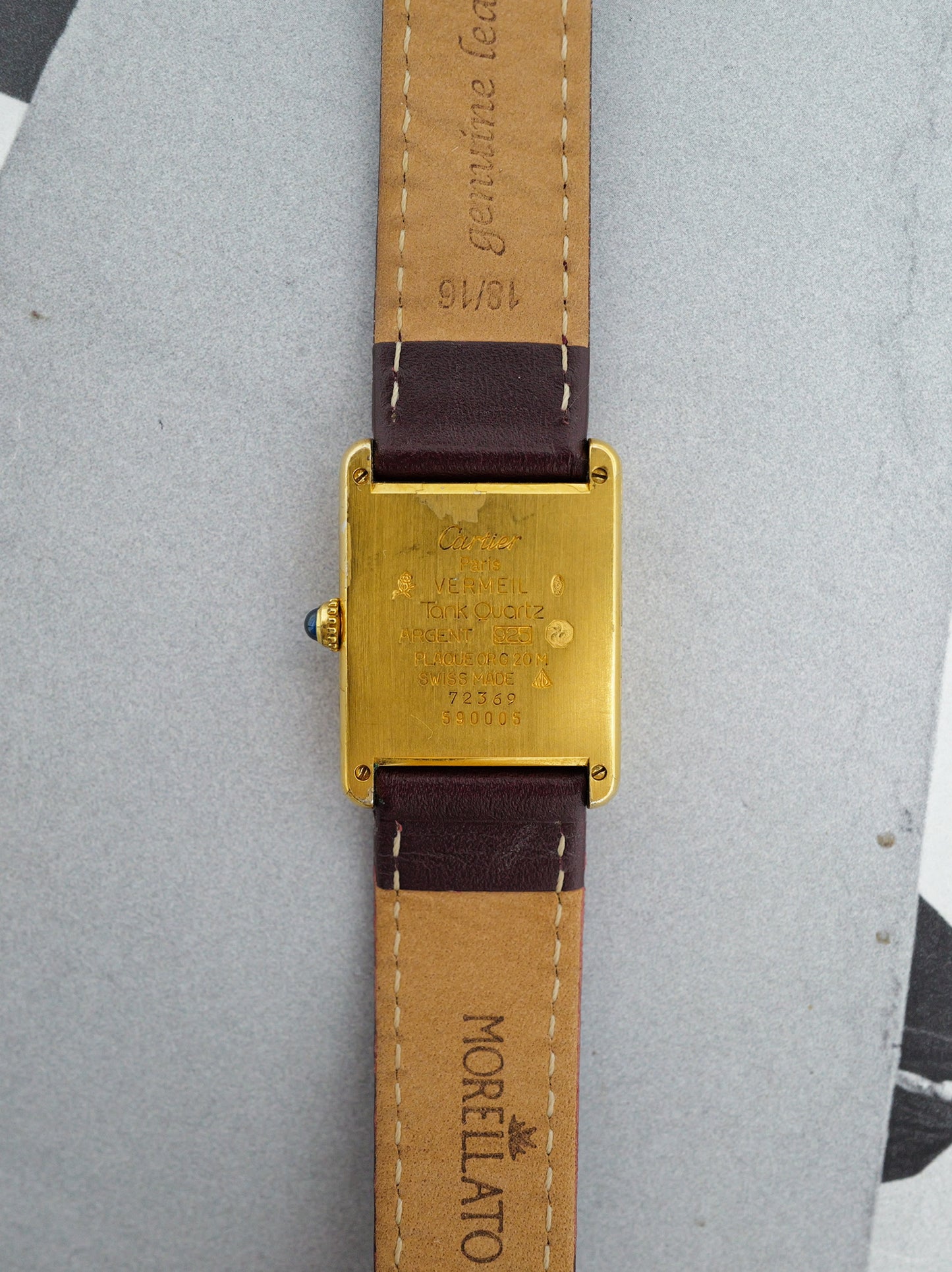 CARTIER TANK MUST TRINITY