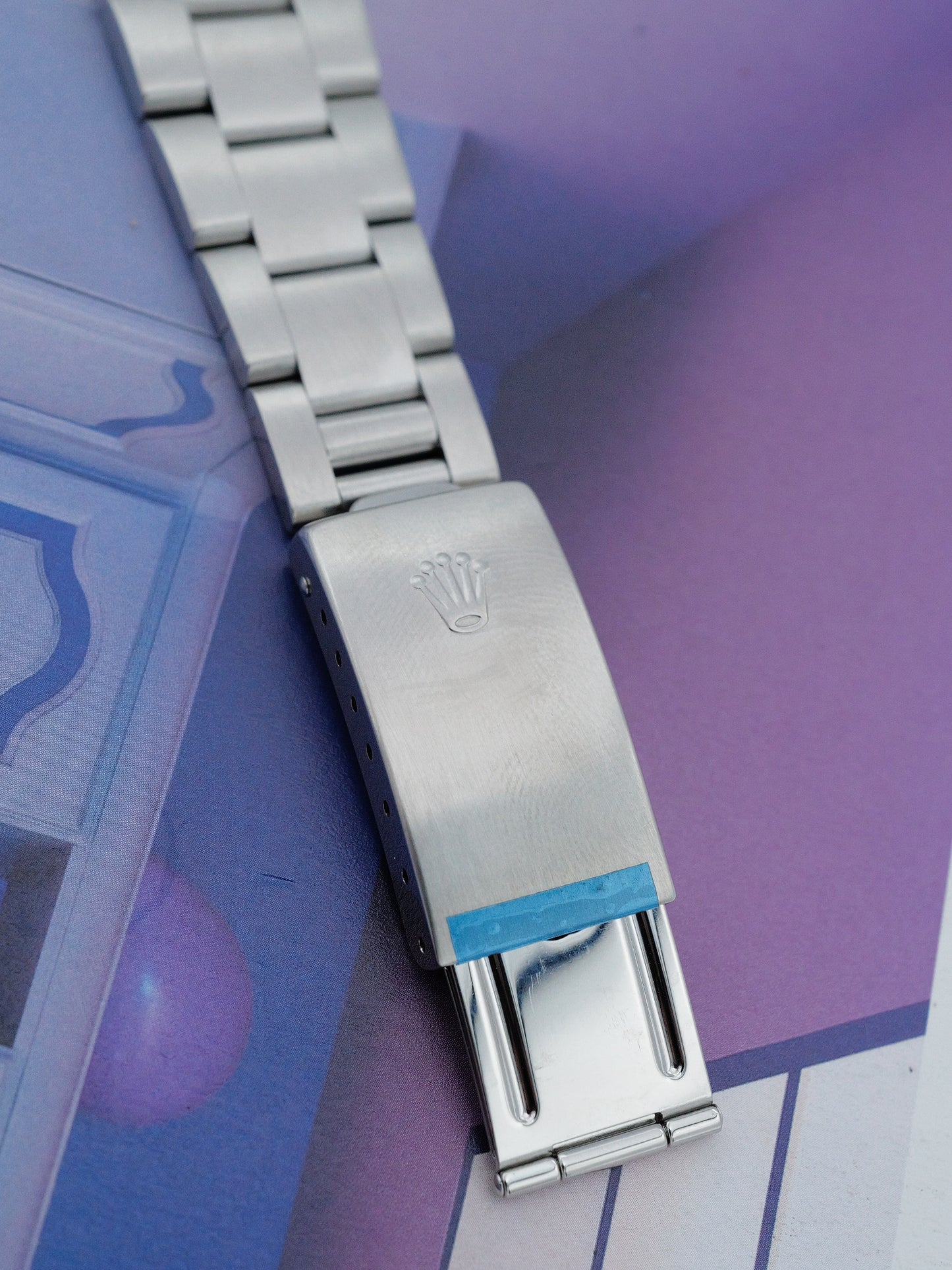 ROLEX OYSTER DATE SALMON