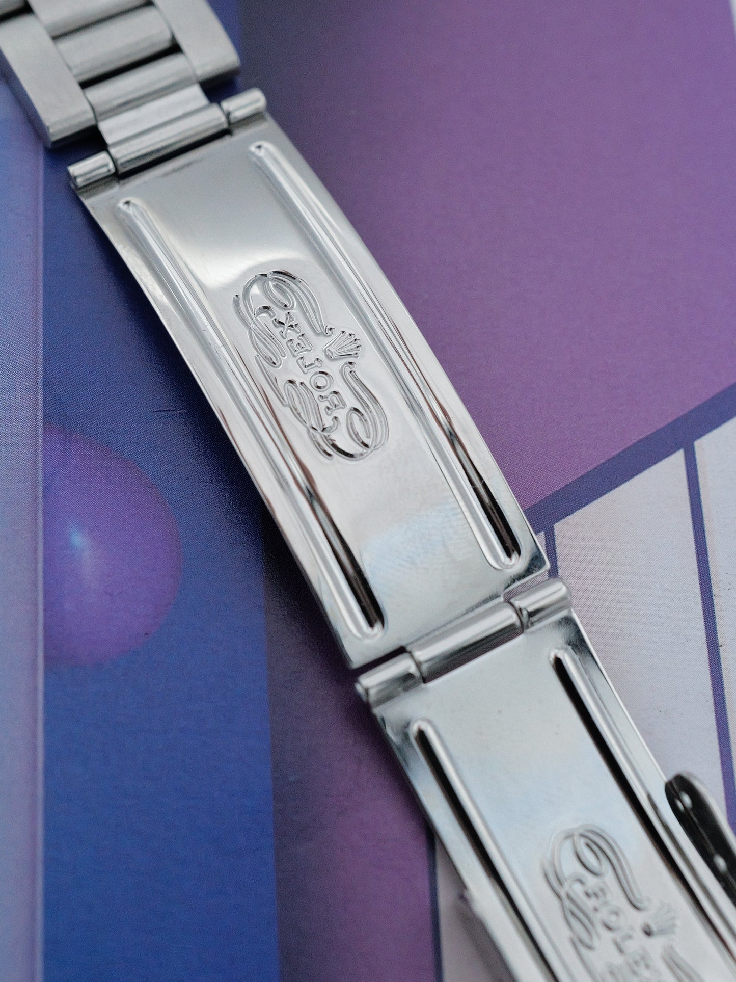 ROLEX OYSTER DATE SALMON