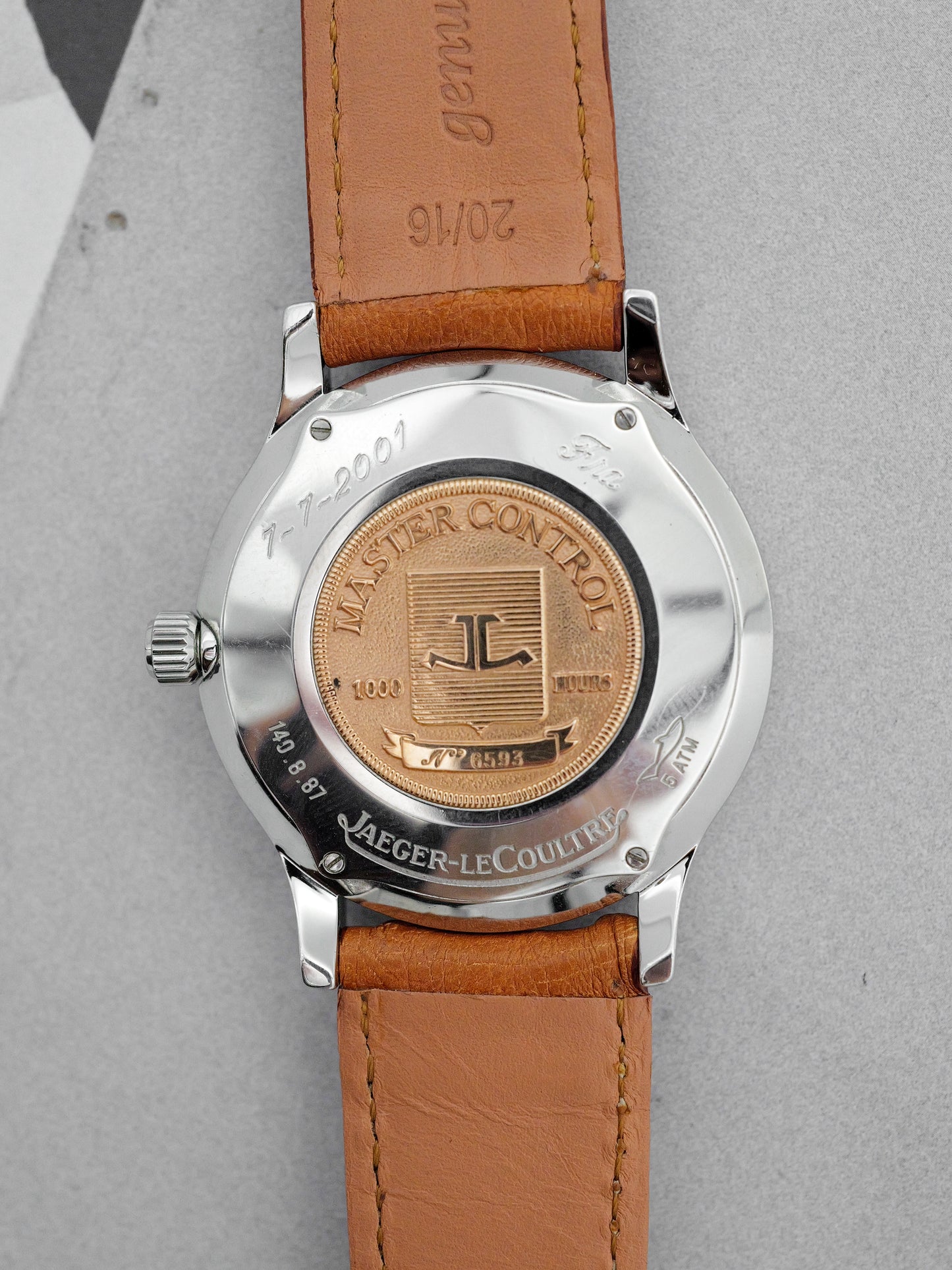 JAEGER LECOULTRE MASTER CALENDAR TRIPLE DATE