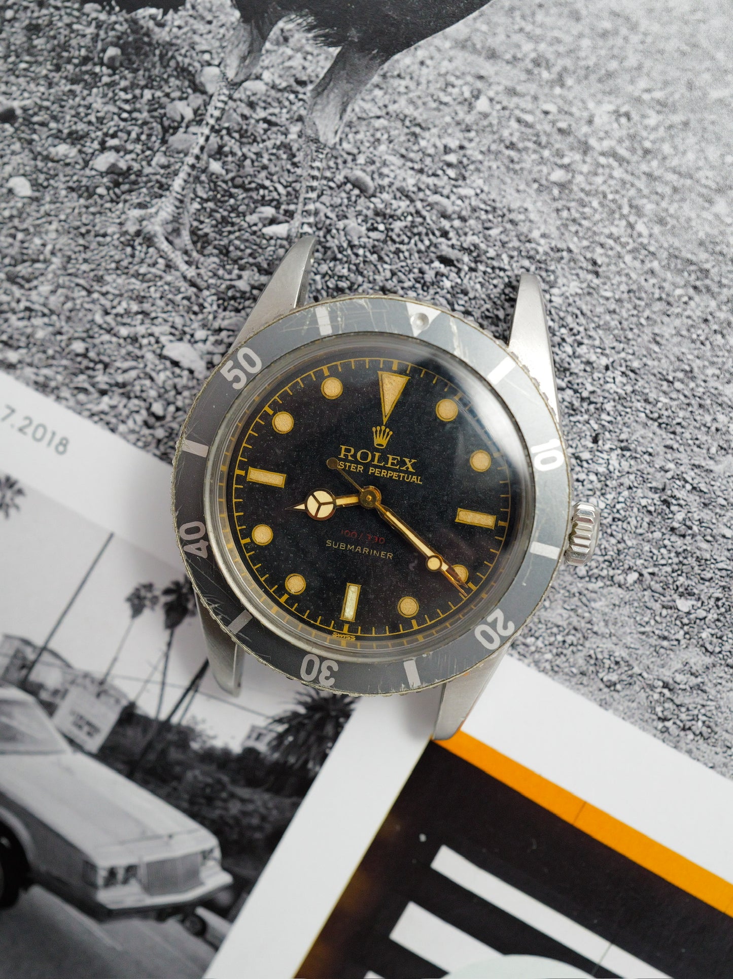 ROLEX SUBMARINER 6536 RED DEPTH