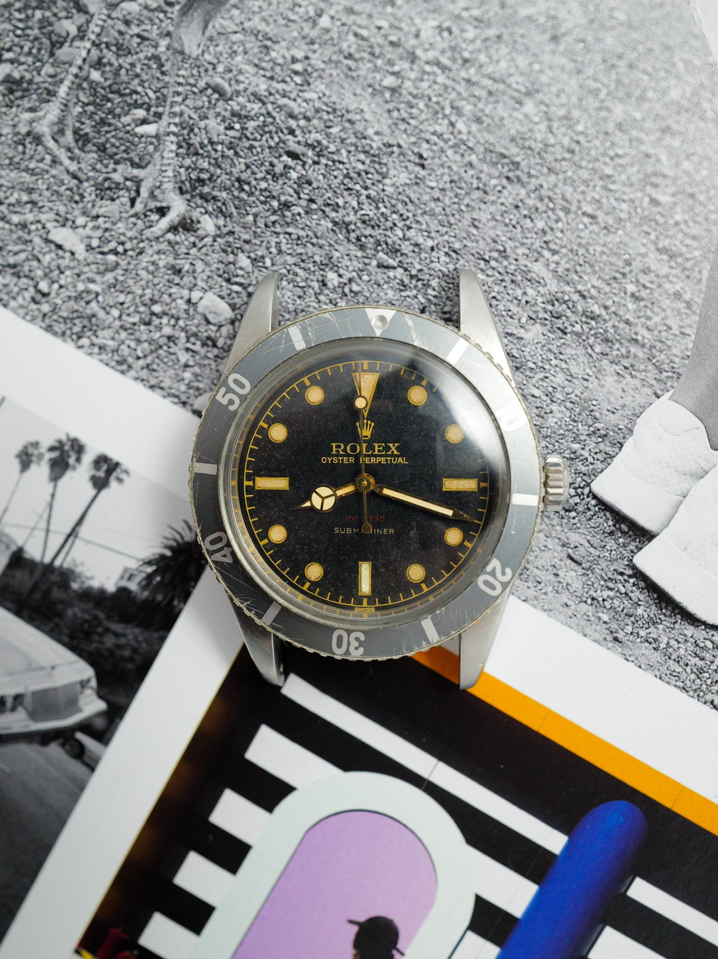 ROLEX SUBMARINER 6536 RED DEPTH