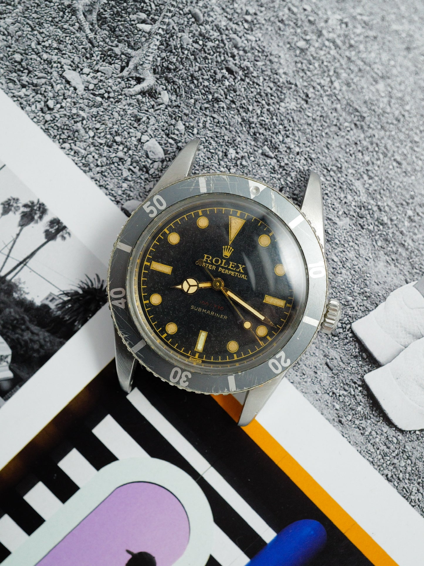 ROLEX SUBMARINER 6536 RED DEPTH