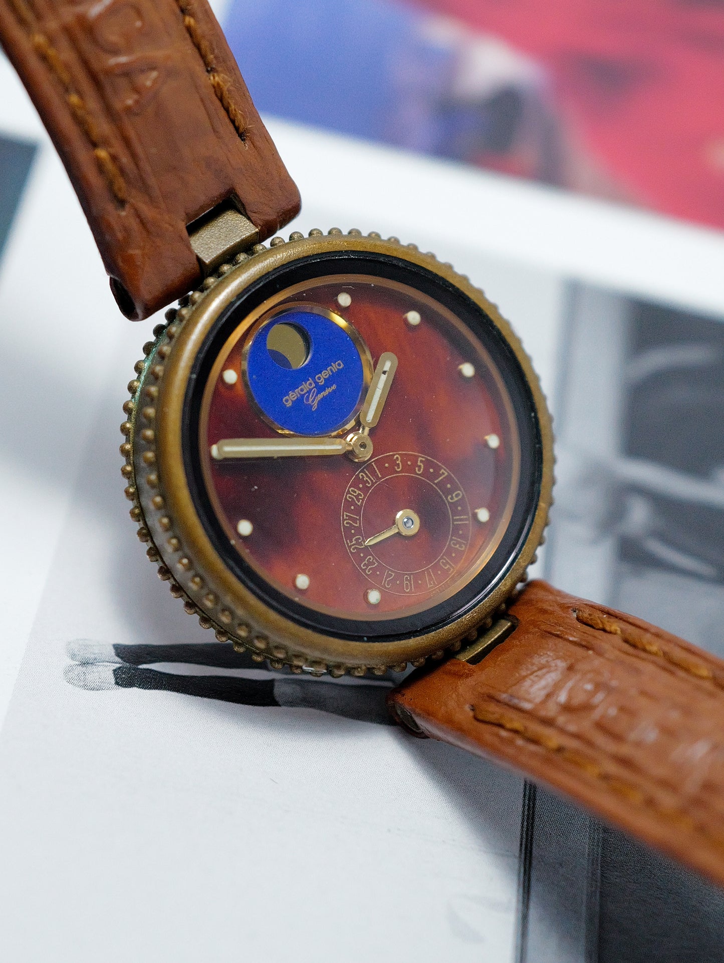 GERALD GENTA MOONWATCH GEFICA