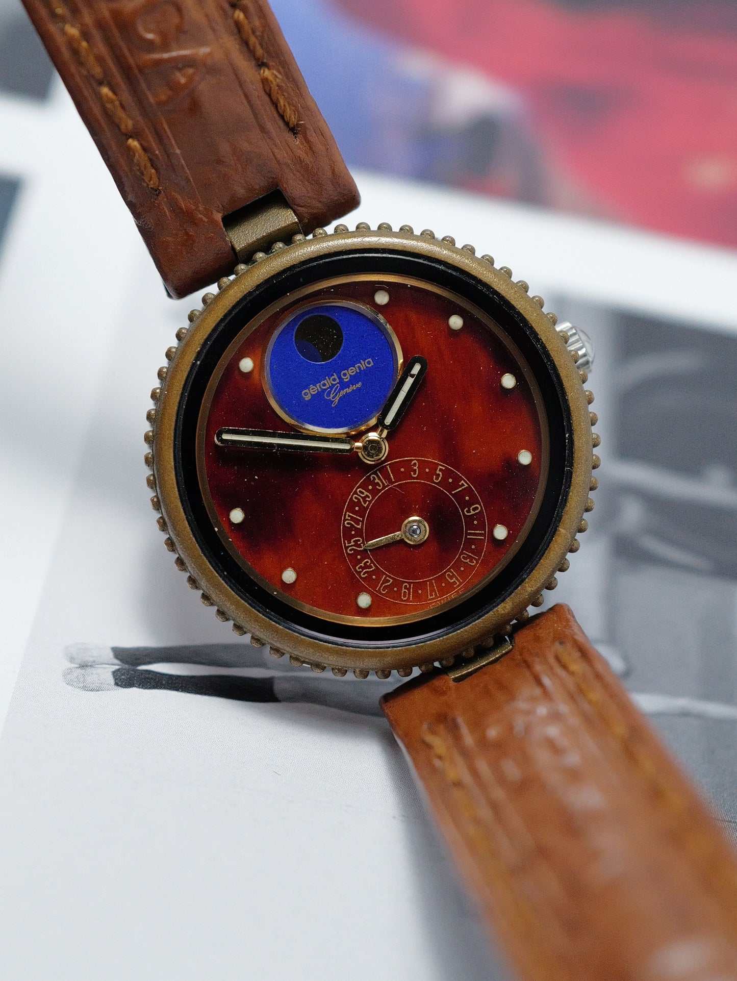 GERALD GENTA MOONWATCH GEFICA