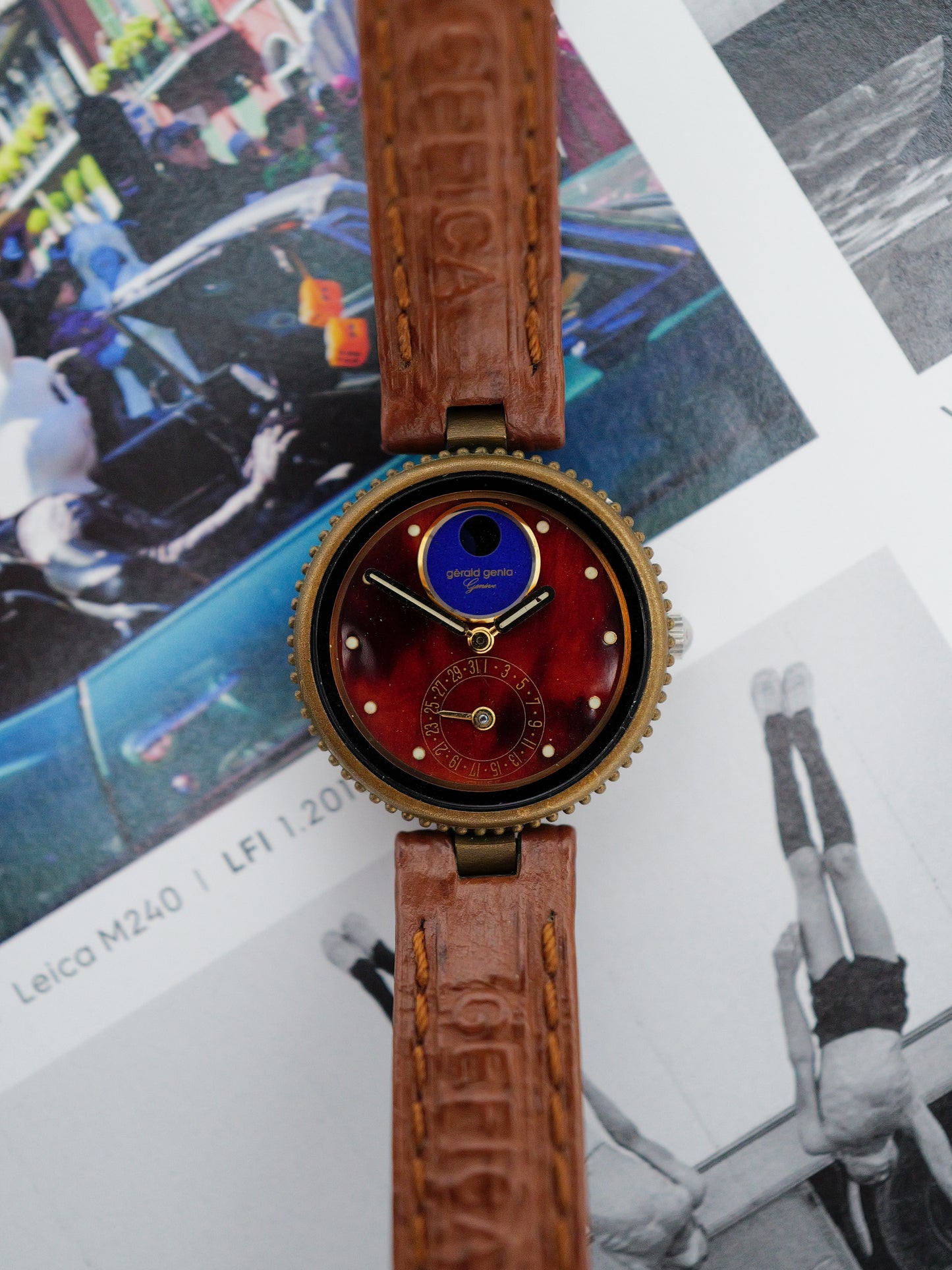 GERALD GENTA MOONWATCH GEFICA