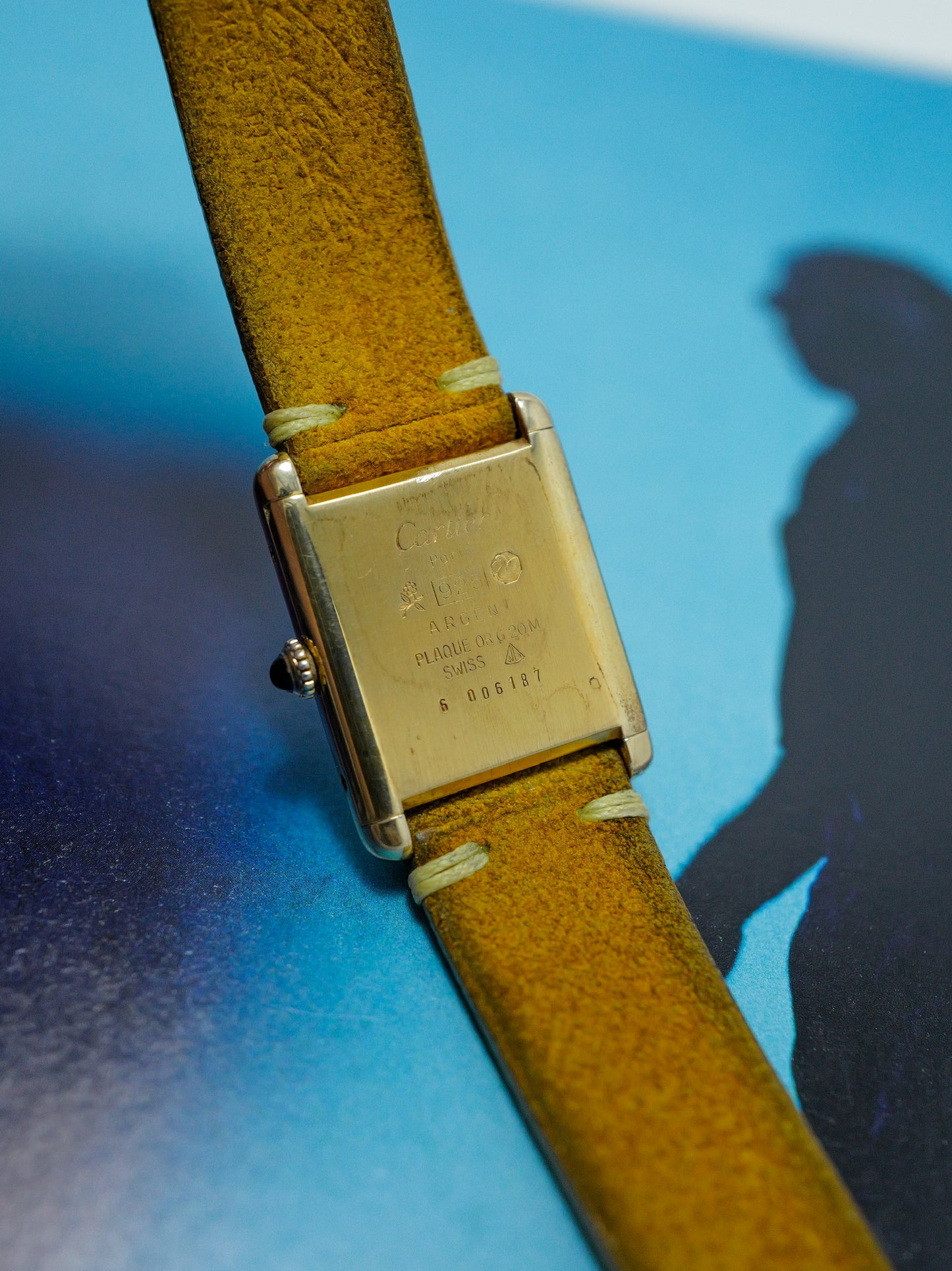 CARTIER TANK VERMEIL