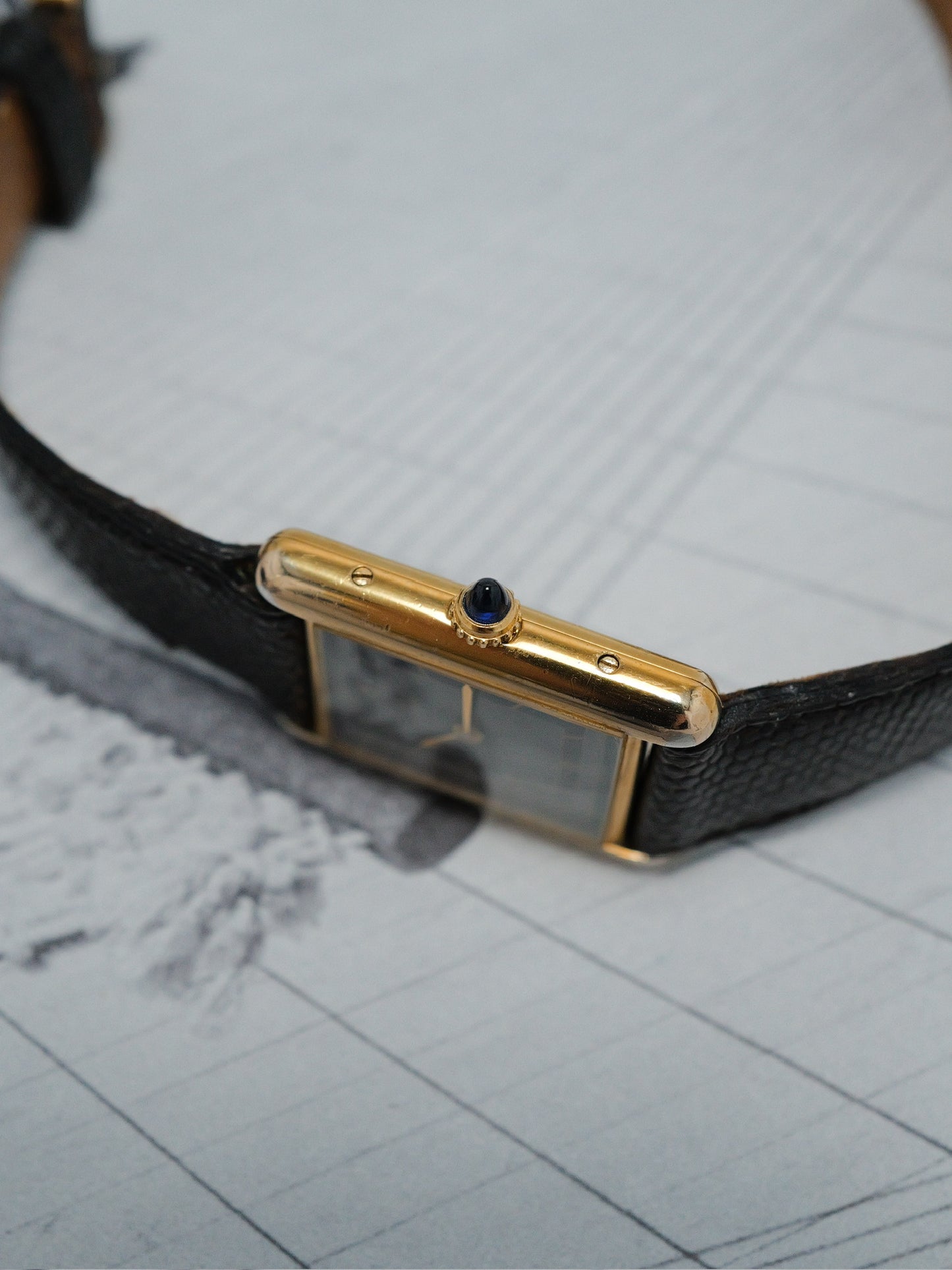 CARTIER TANK VERMEIL