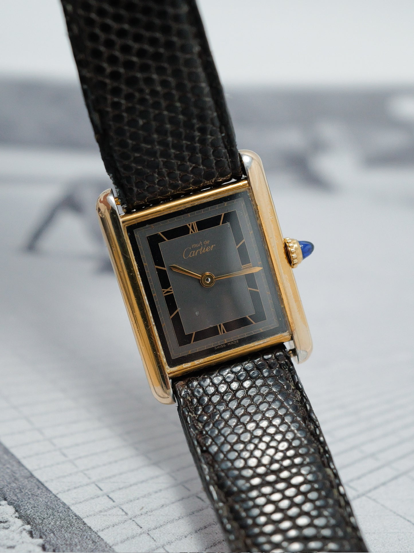 CARTIER TANK VERMEIL