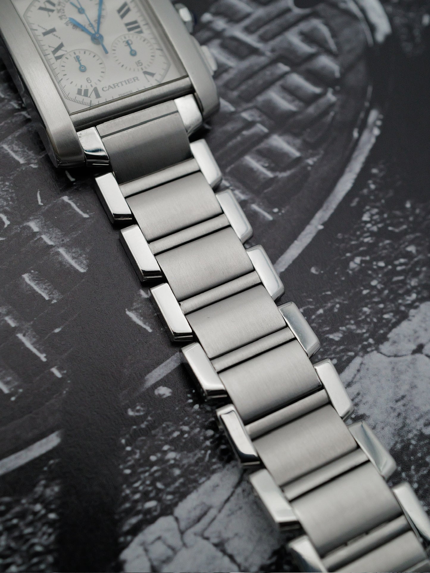 CARTIER TANK FRANCAISE CHRONO