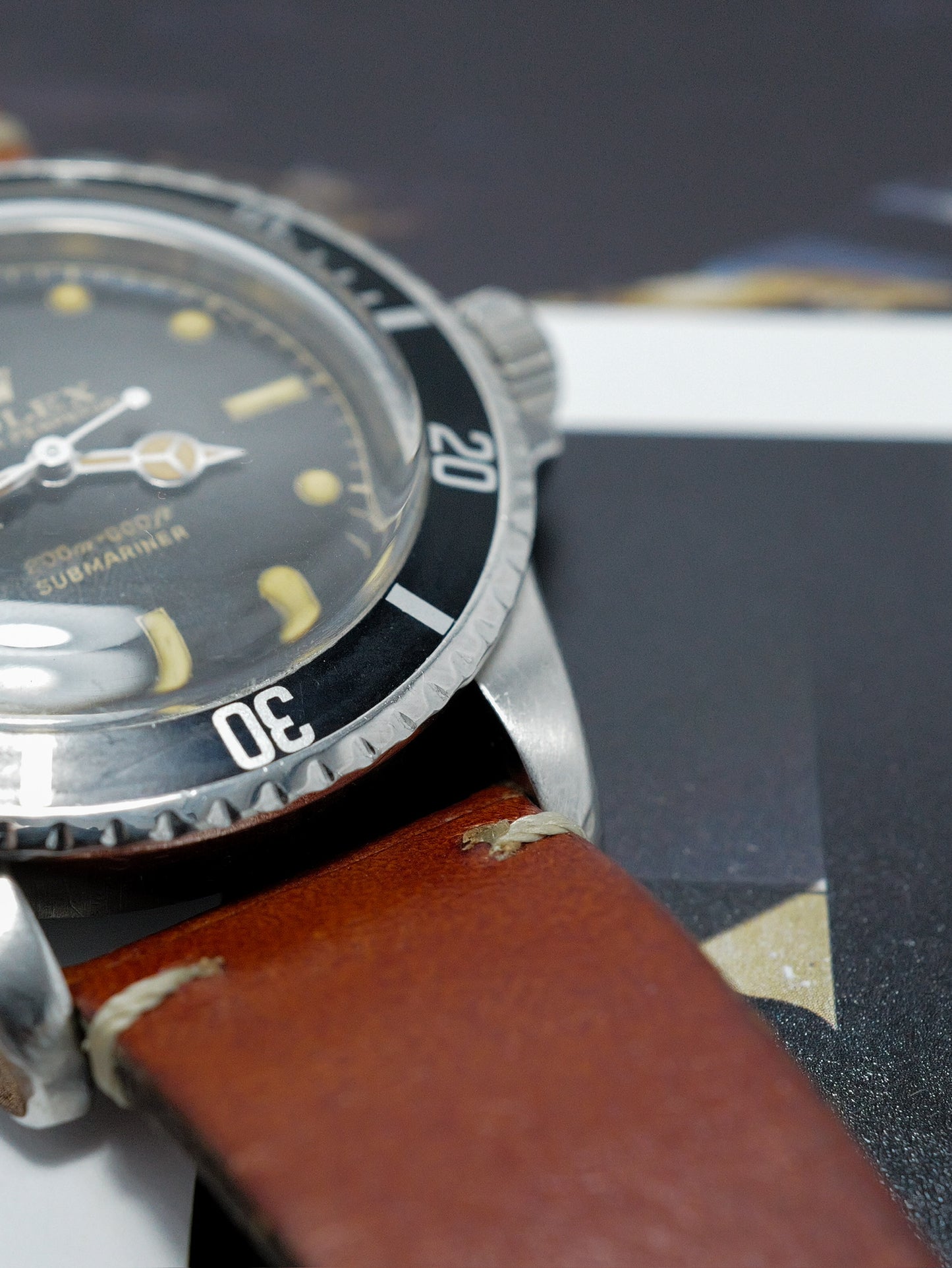 ROLEX SUBMARINER PCG TULIP CHAPTER RING GILT DIAL MK1
