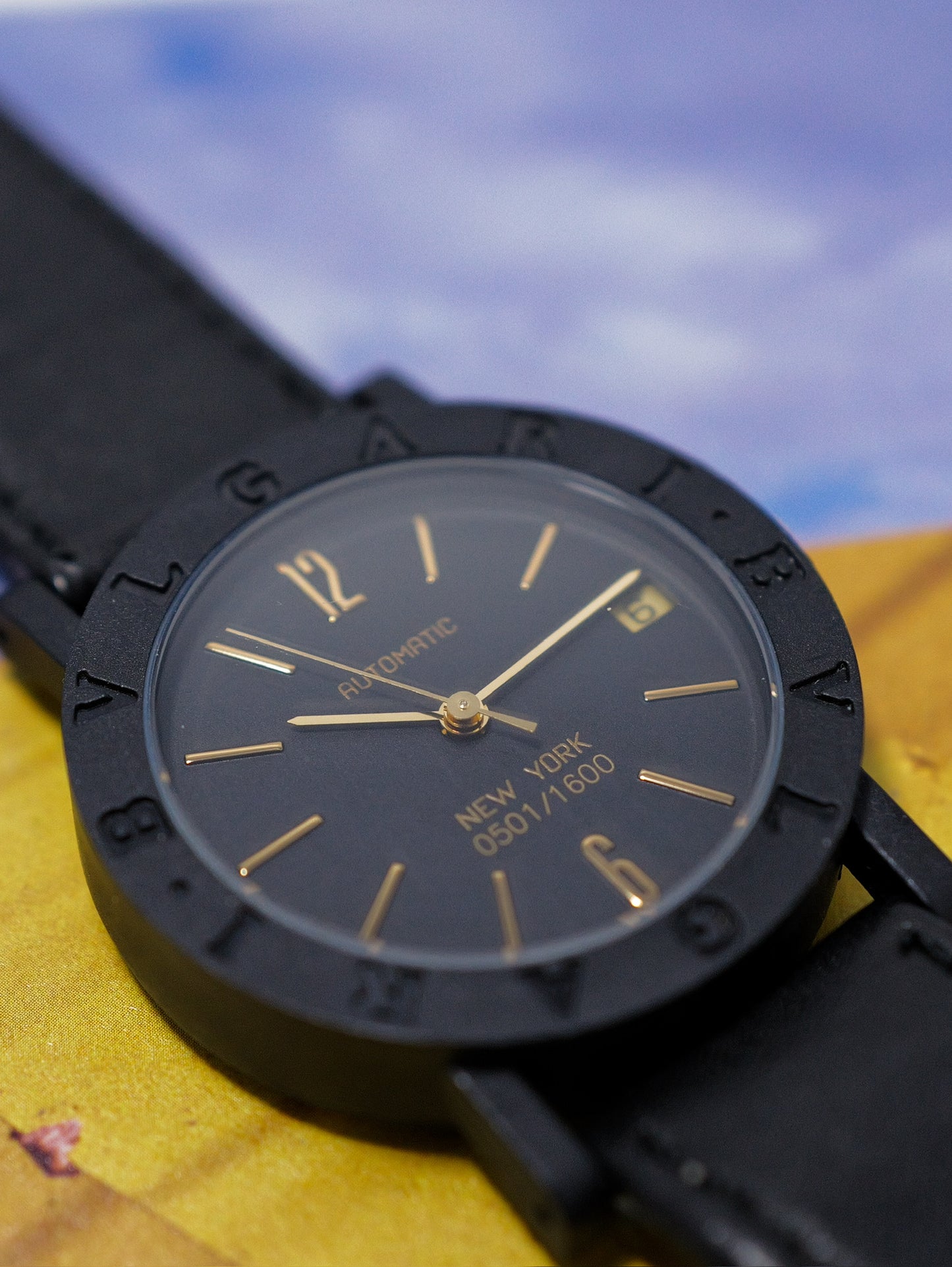 BULGARI CARBON GOLD NEW YORK