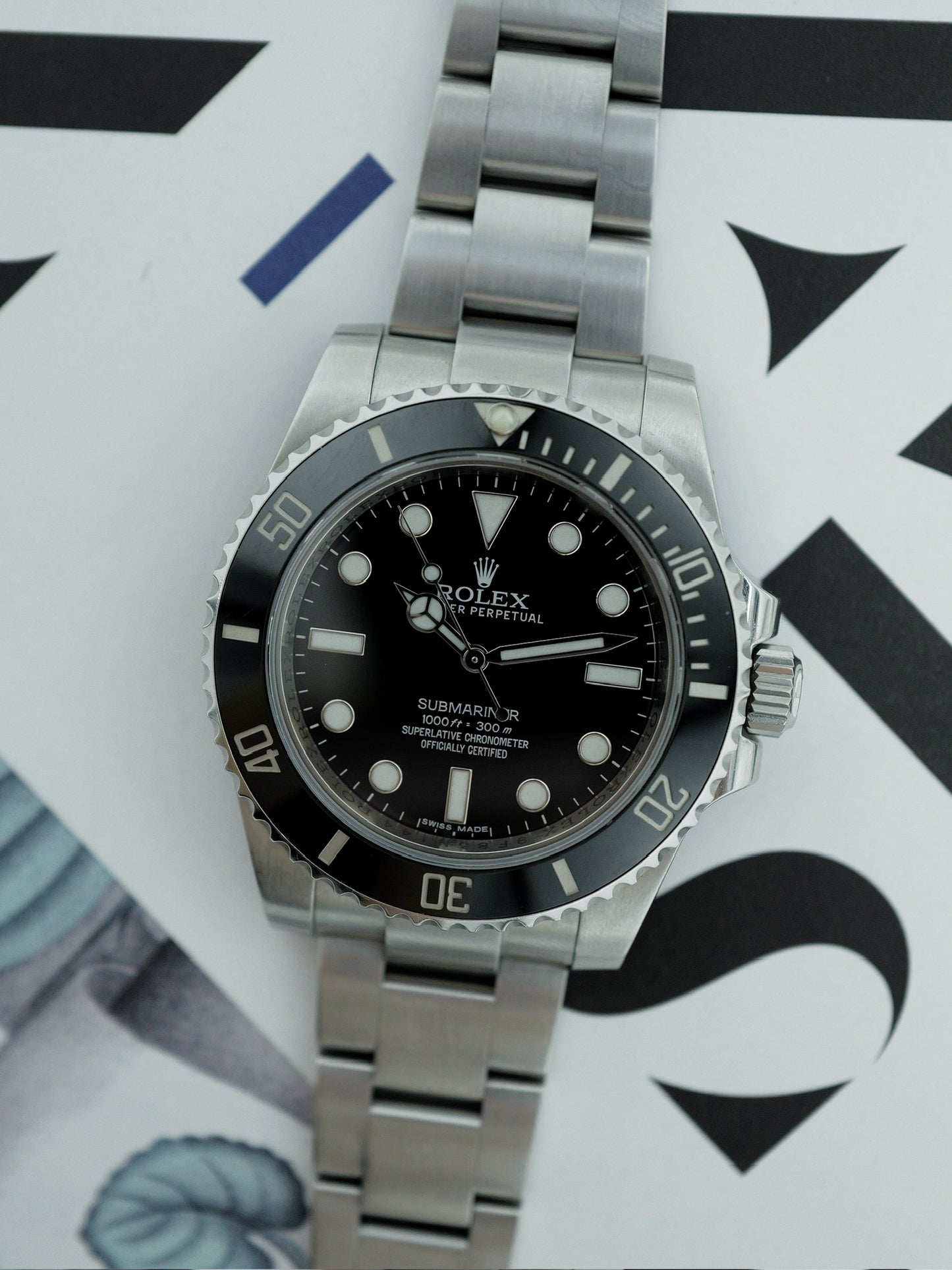 ROLEX SUBMARINER NO DATE