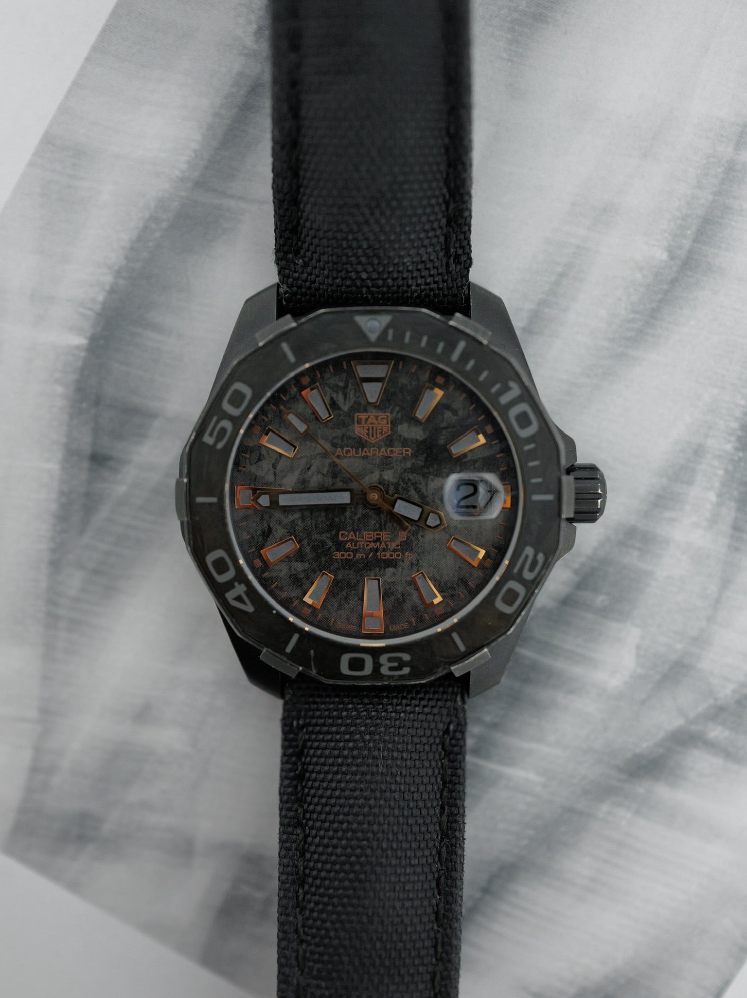 TAG Heuer Aquaracer ブラック Tag Heuer Aquaracer - Black Ceramic and Sapphire Crystal