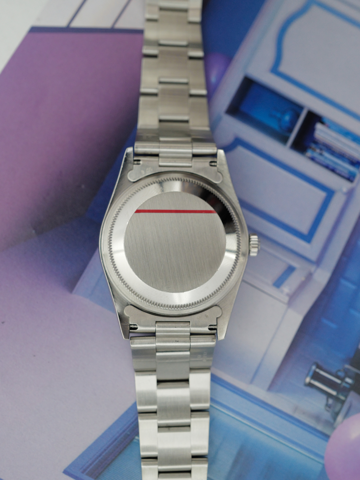 ROLEX OYSTER DATE SALMON