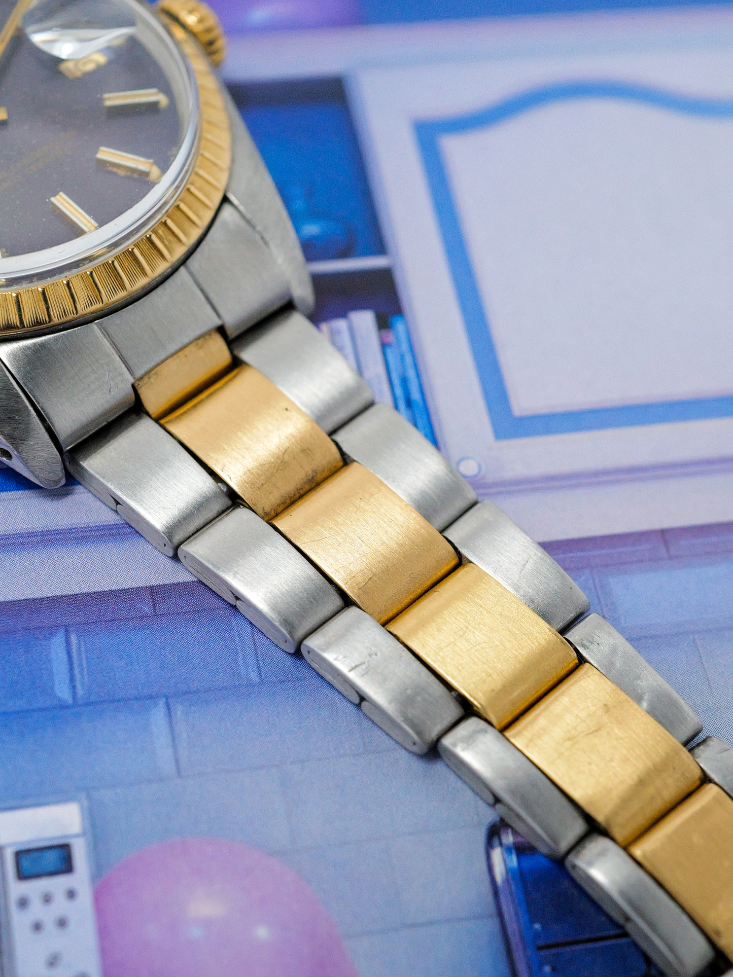 ROLEX OYSTER DATE CONFETTI