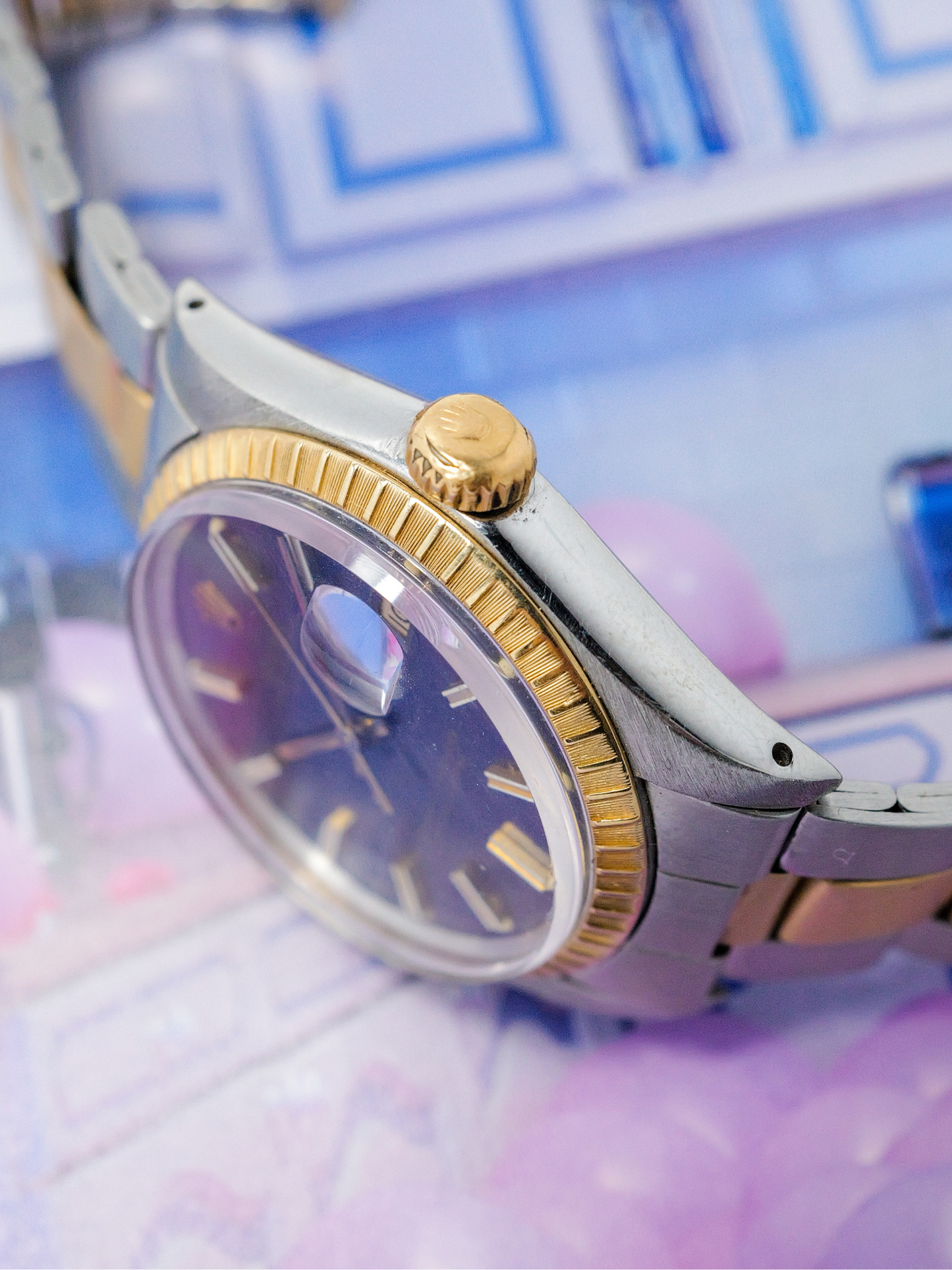 ROLEX OYSTER DATE CONFETTI