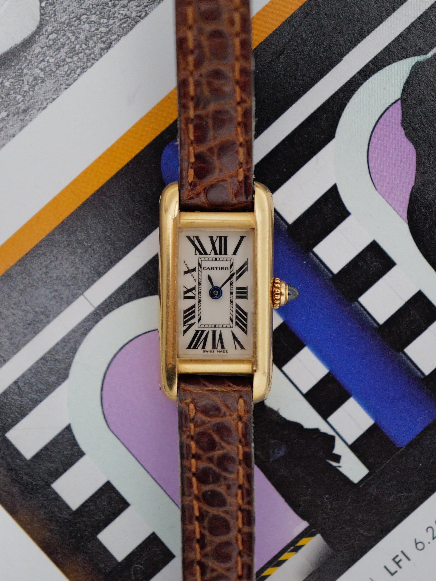 CARTIER TANK MINI ALLONGÉE