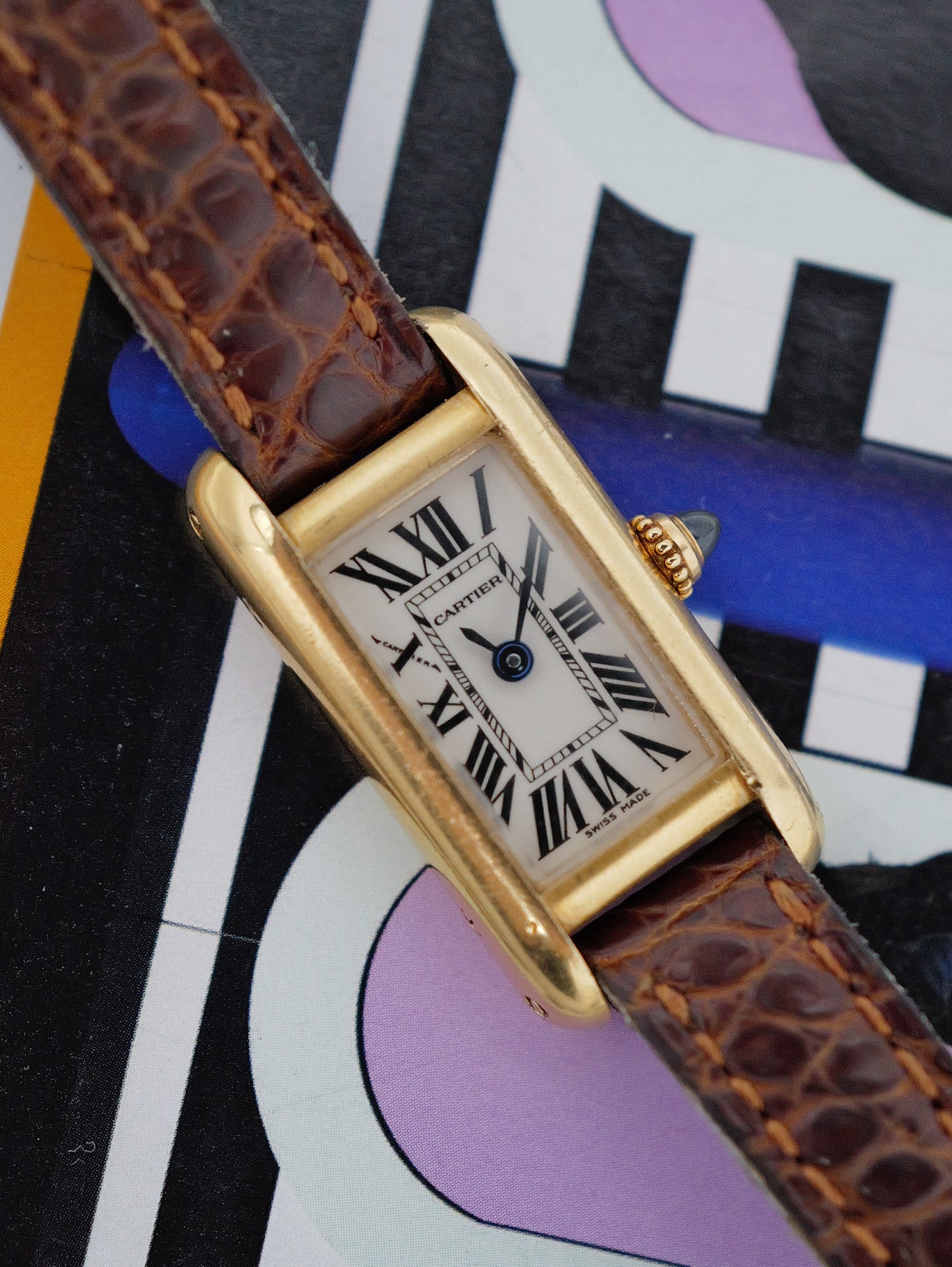CARTIER TANK MINI ALLONGÉE