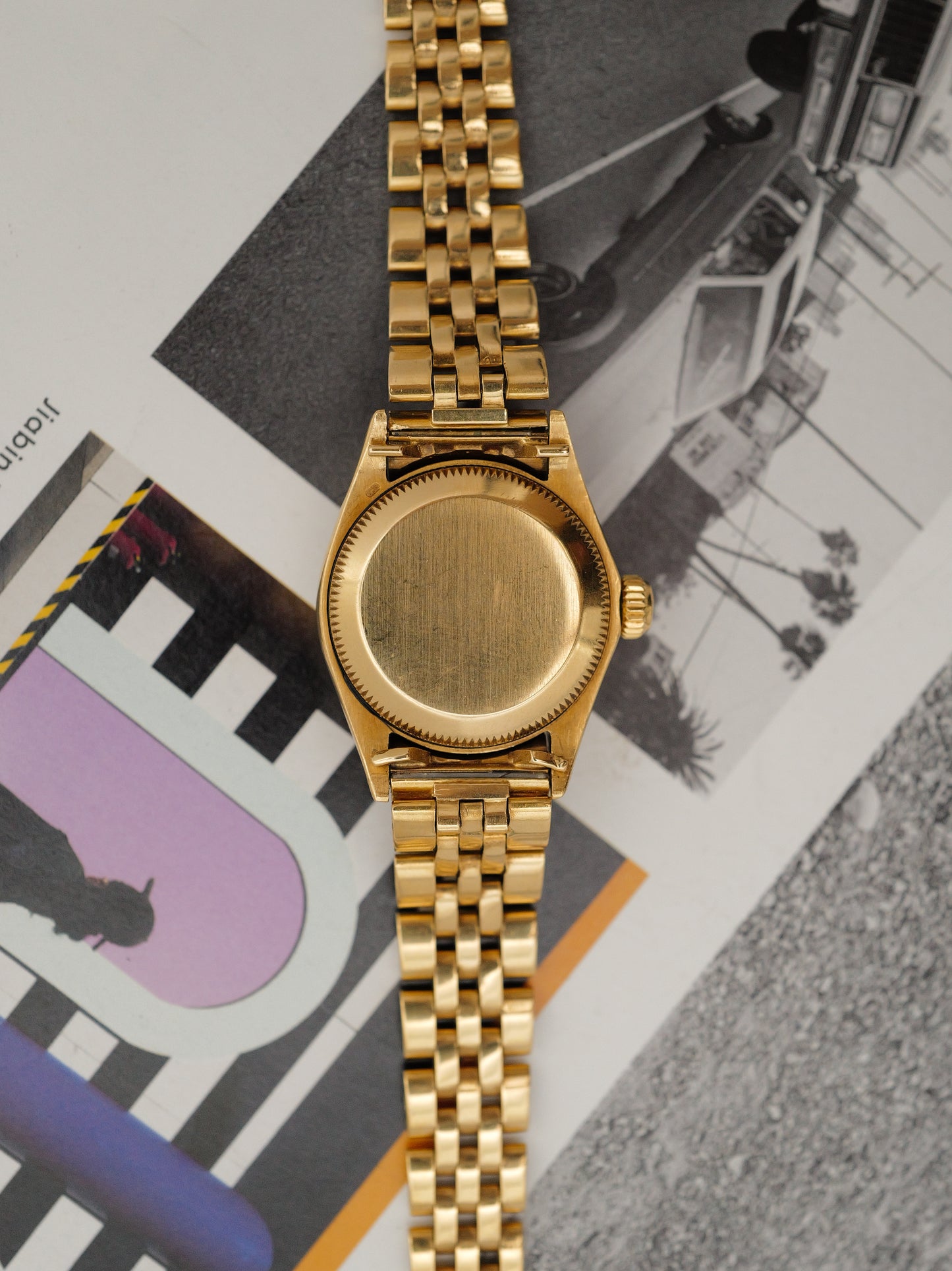 ROLEX LADY DATEJUST BURL WOOD