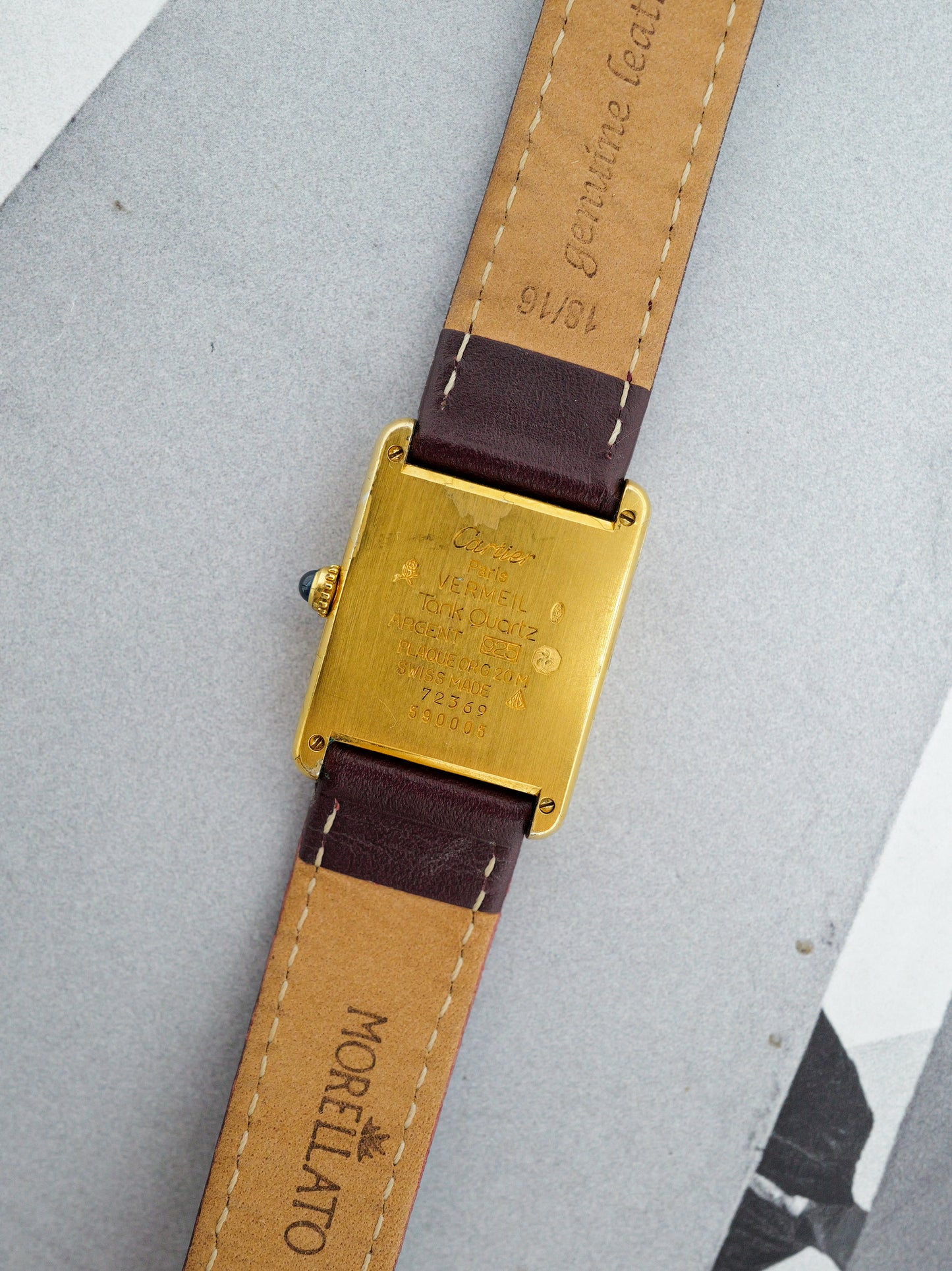 CARTIER TANK MUST TRINITY