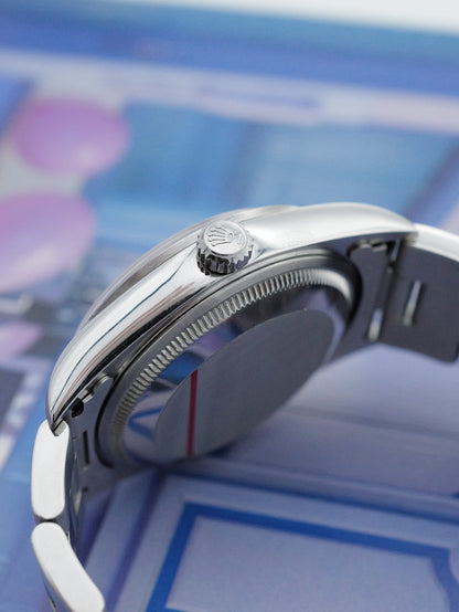 ROLEX OYSTER DATE SALMON