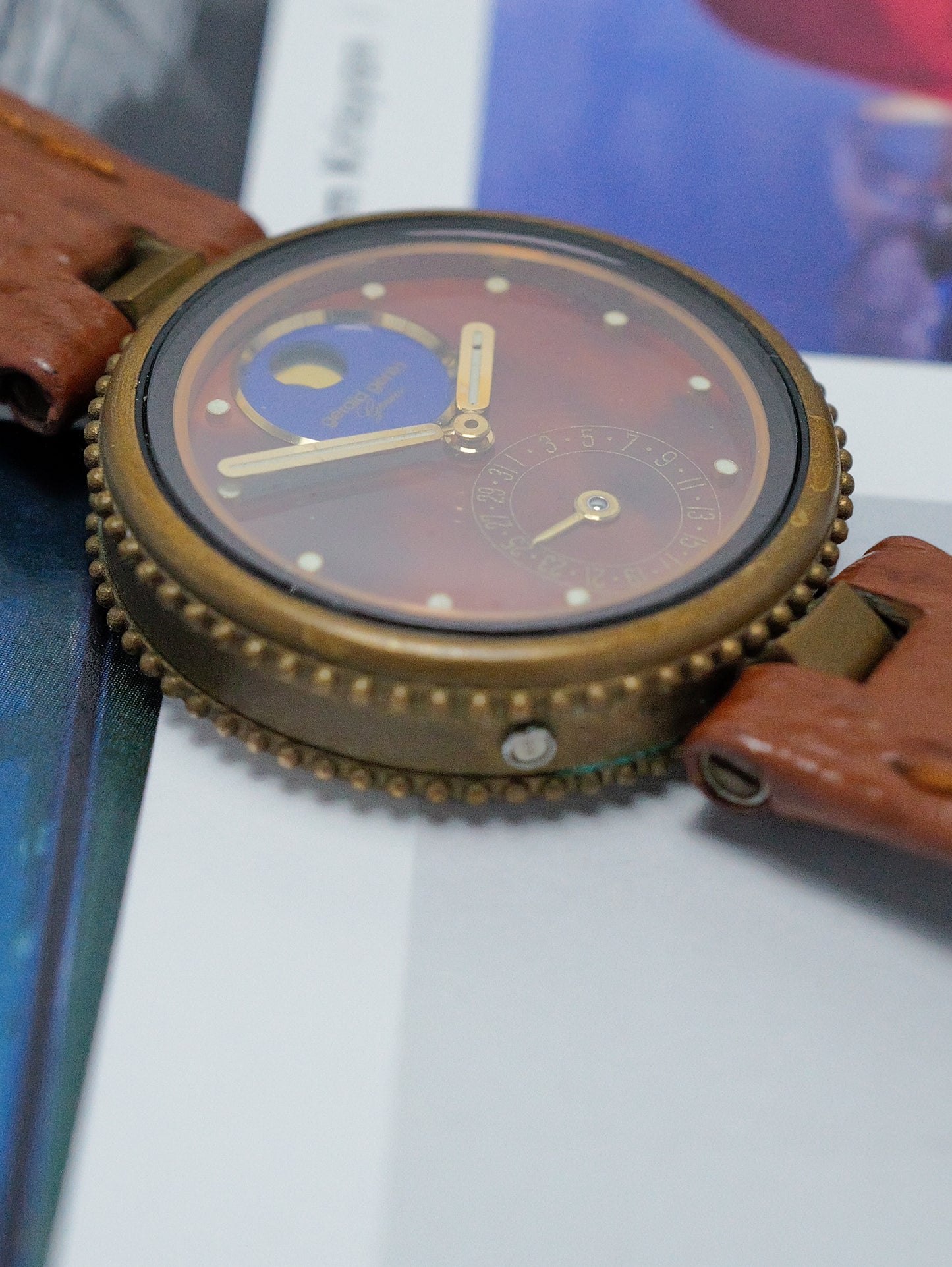 GERALD GENTA MOONWATCH GEFICA