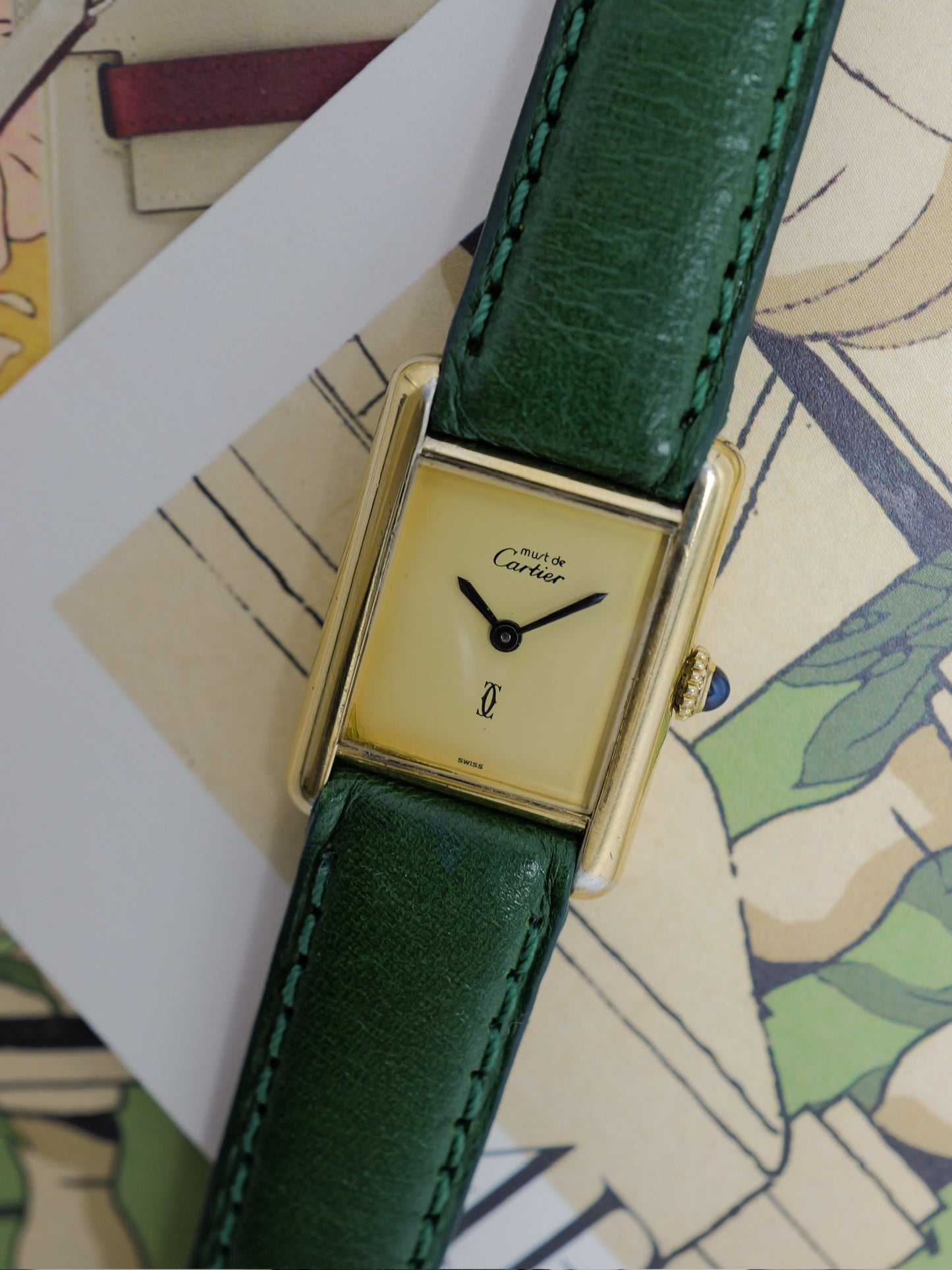 CARTIER TANK MUST