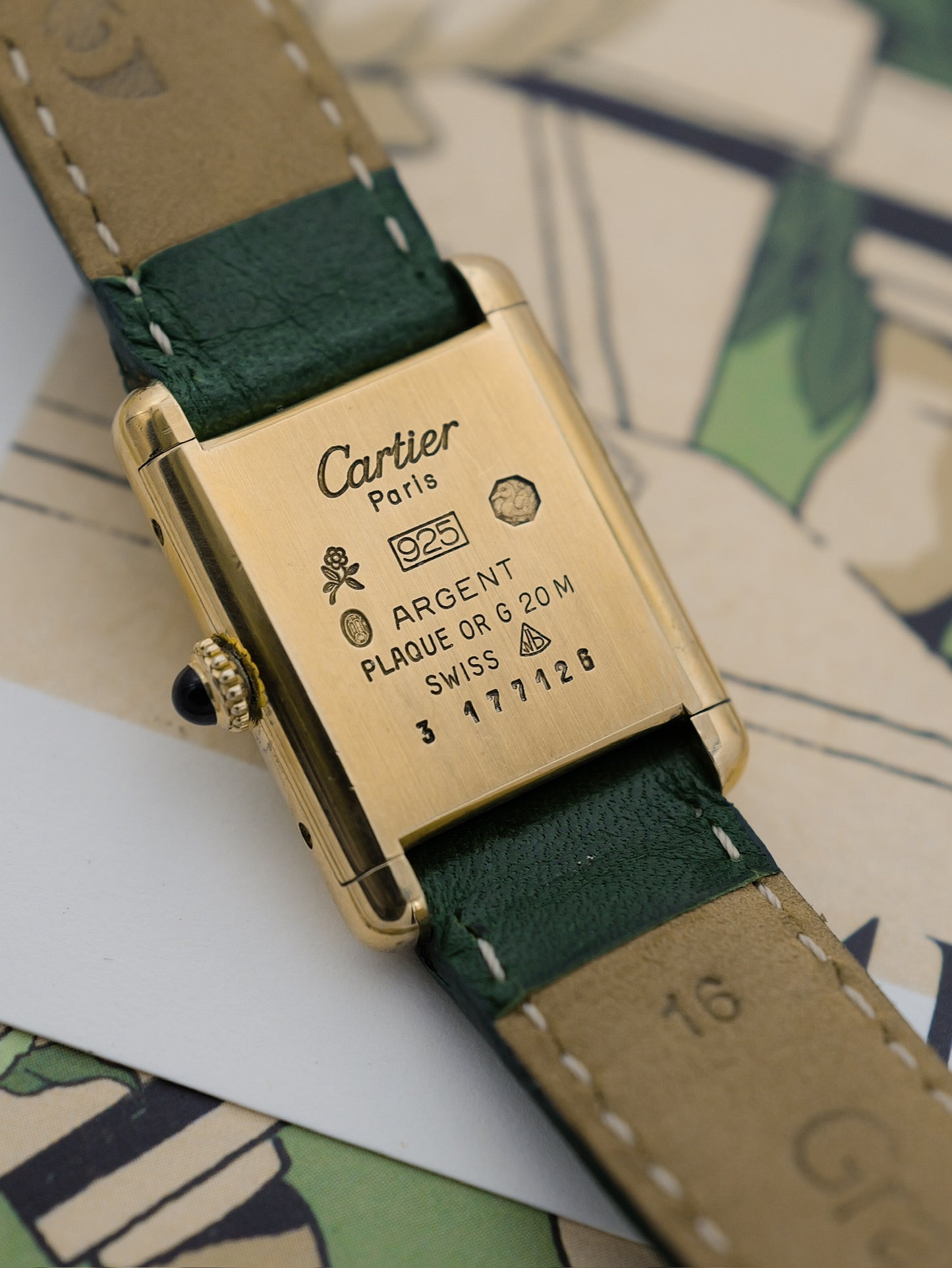 CARTIER TANK MUST
