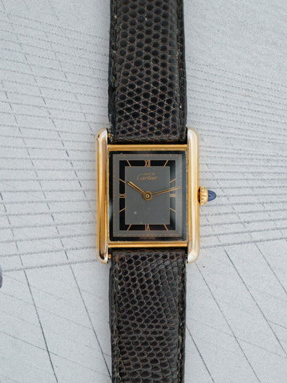 CARTIER TANK VERMEIL