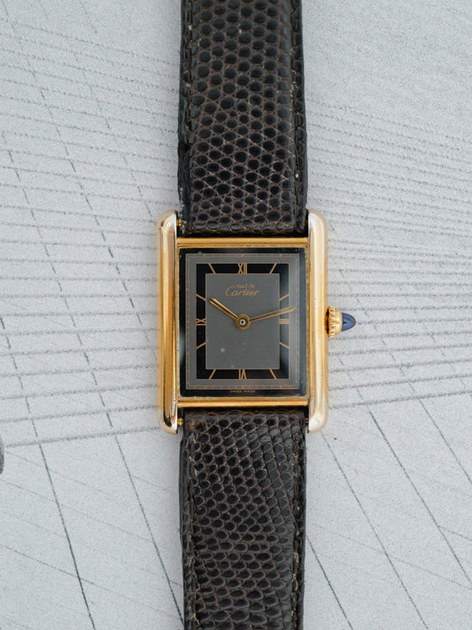 CARTIER TANK VERMEIL