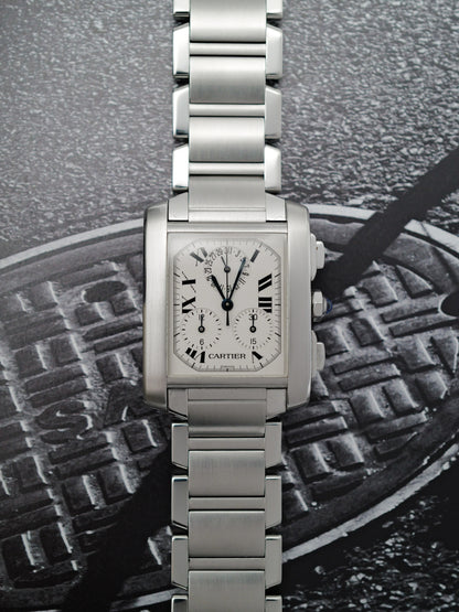 CARTIER TANK FRANCAISE CHRONO