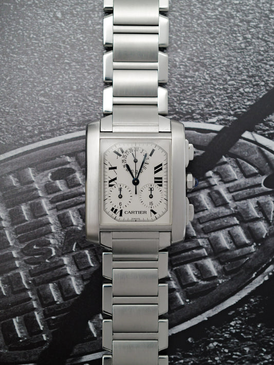 CARTIER TANK FRANCAISE CHRONO