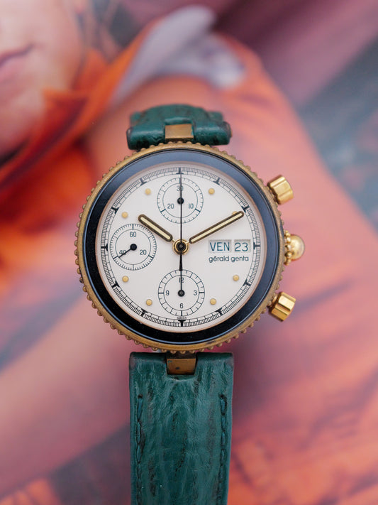 GÉRALD GENTA GEFICA CHRONO DAYDATE