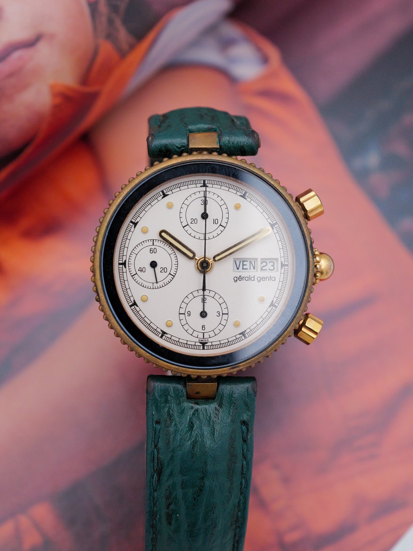 GÉRALD GENTA GEFICA CHRONO DAYDATE