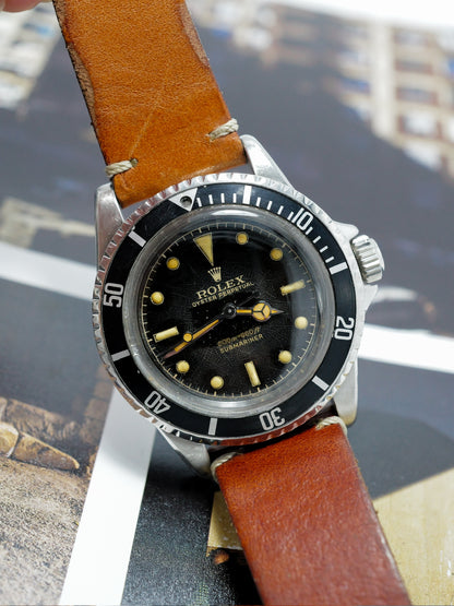 ROLEX SUBMARINER PCG TULIP CHAPTER RING GILT DIAL MK1