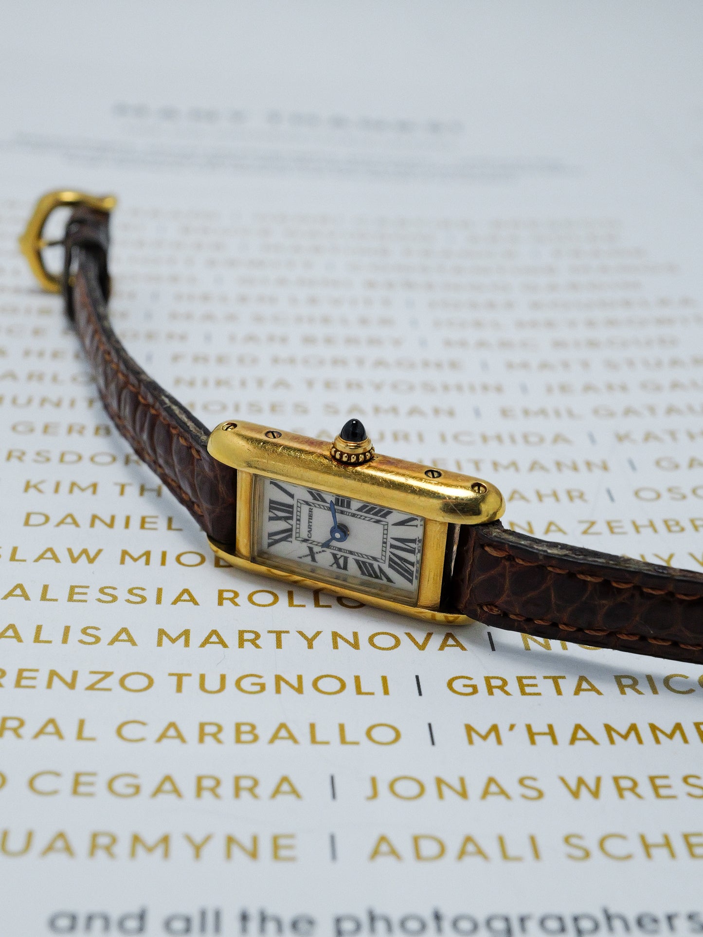 CARTIER TANK MINI ALLONGÉE