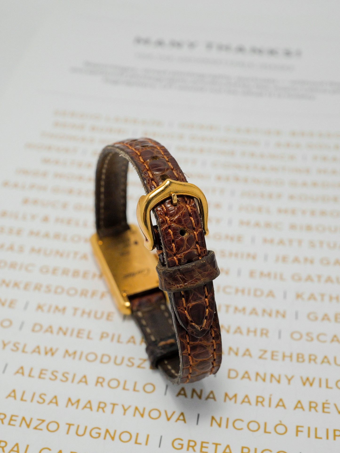 CARTIER TANK MINI ALLONGÉE