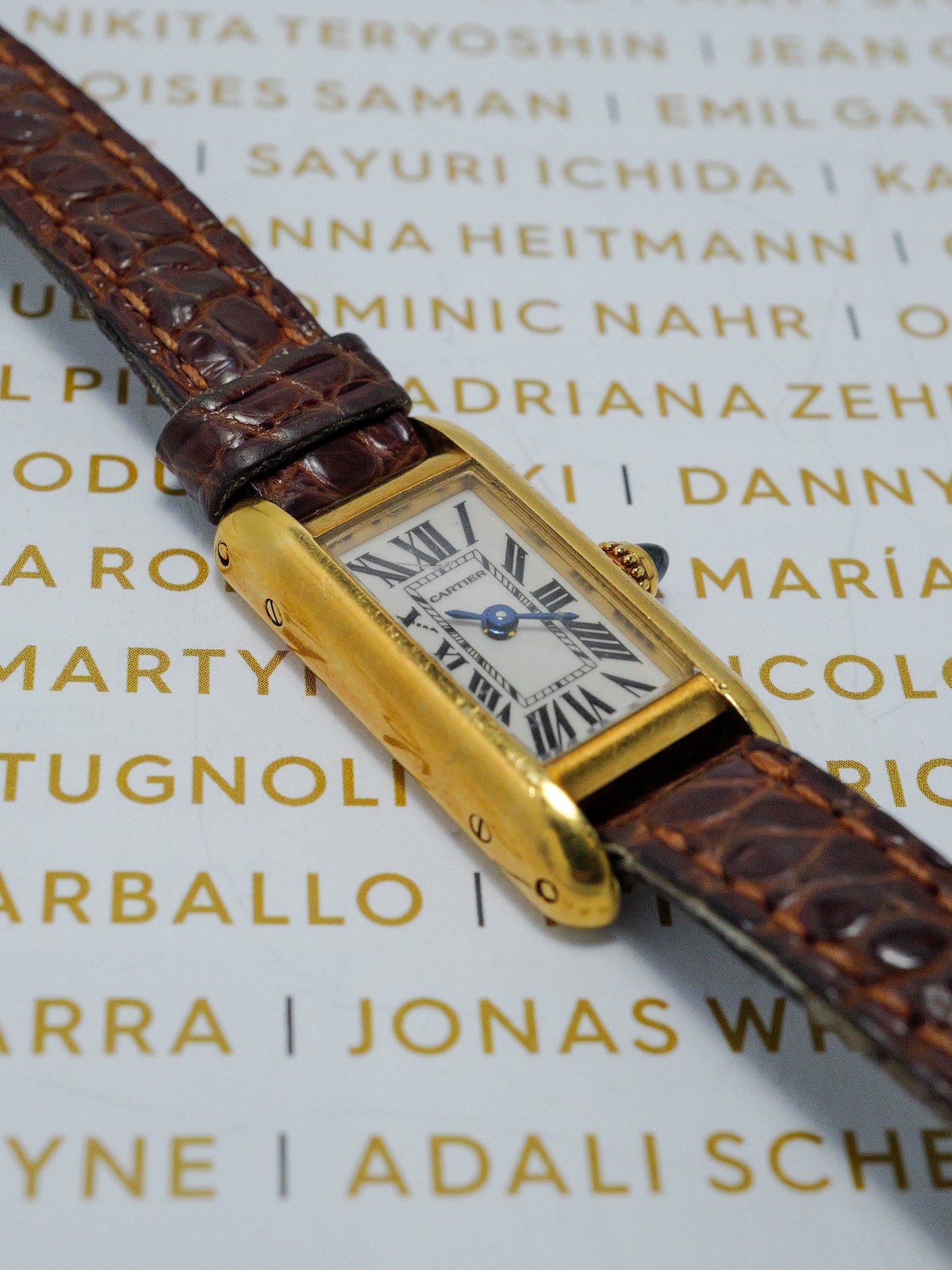 CARTIER TANK MINI ALLONGÉE