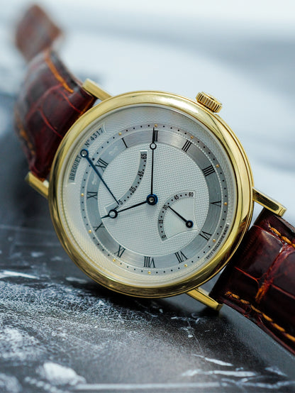 BREGUET CLASSIQUE SECONDS RETROGRADE POWER RESERVE