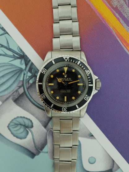 ROLEX SUBMARINER PCG TULIP CHAPTER RING GILT DIAL MK1