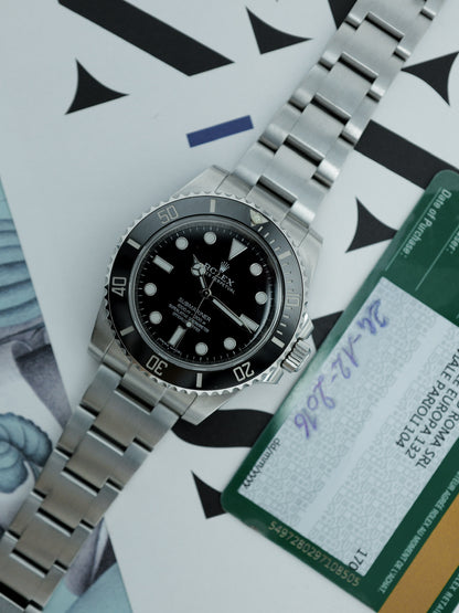 ROLEX SUBMARINER NO DATE