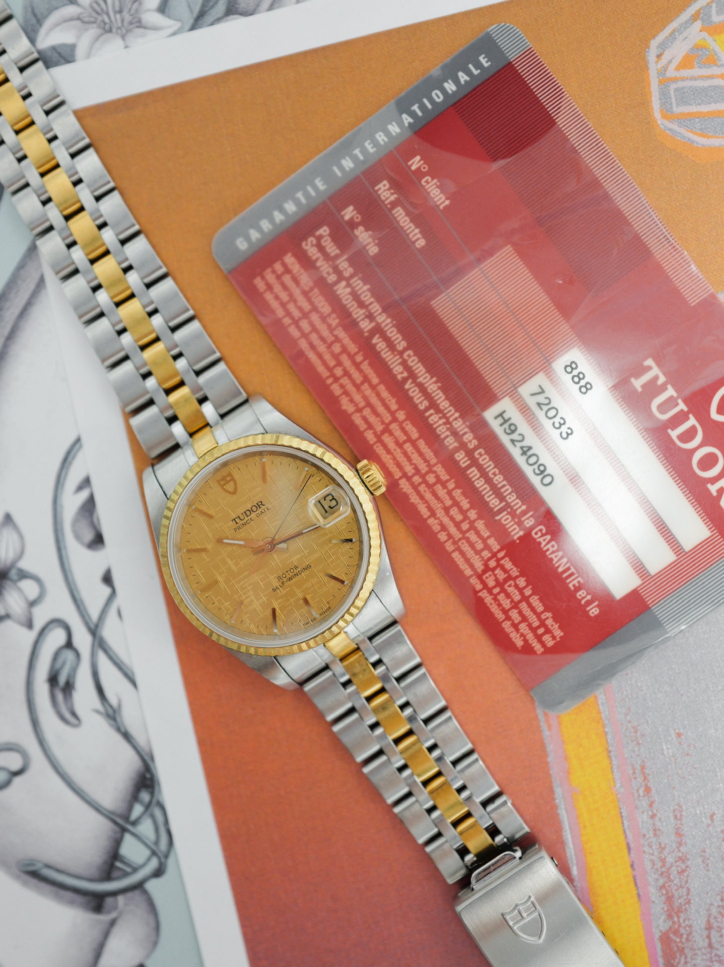 TUDOR PRINCE DATE