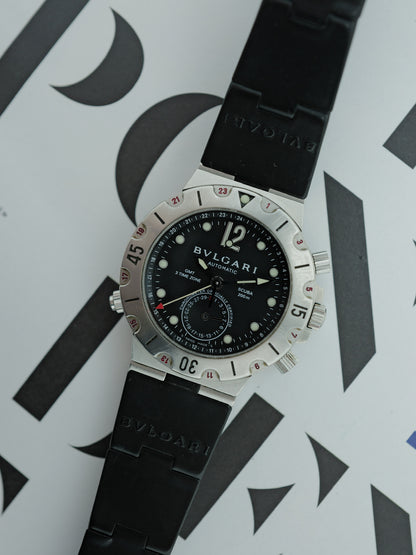 BULGARI SCUBA DIAGONO GMT