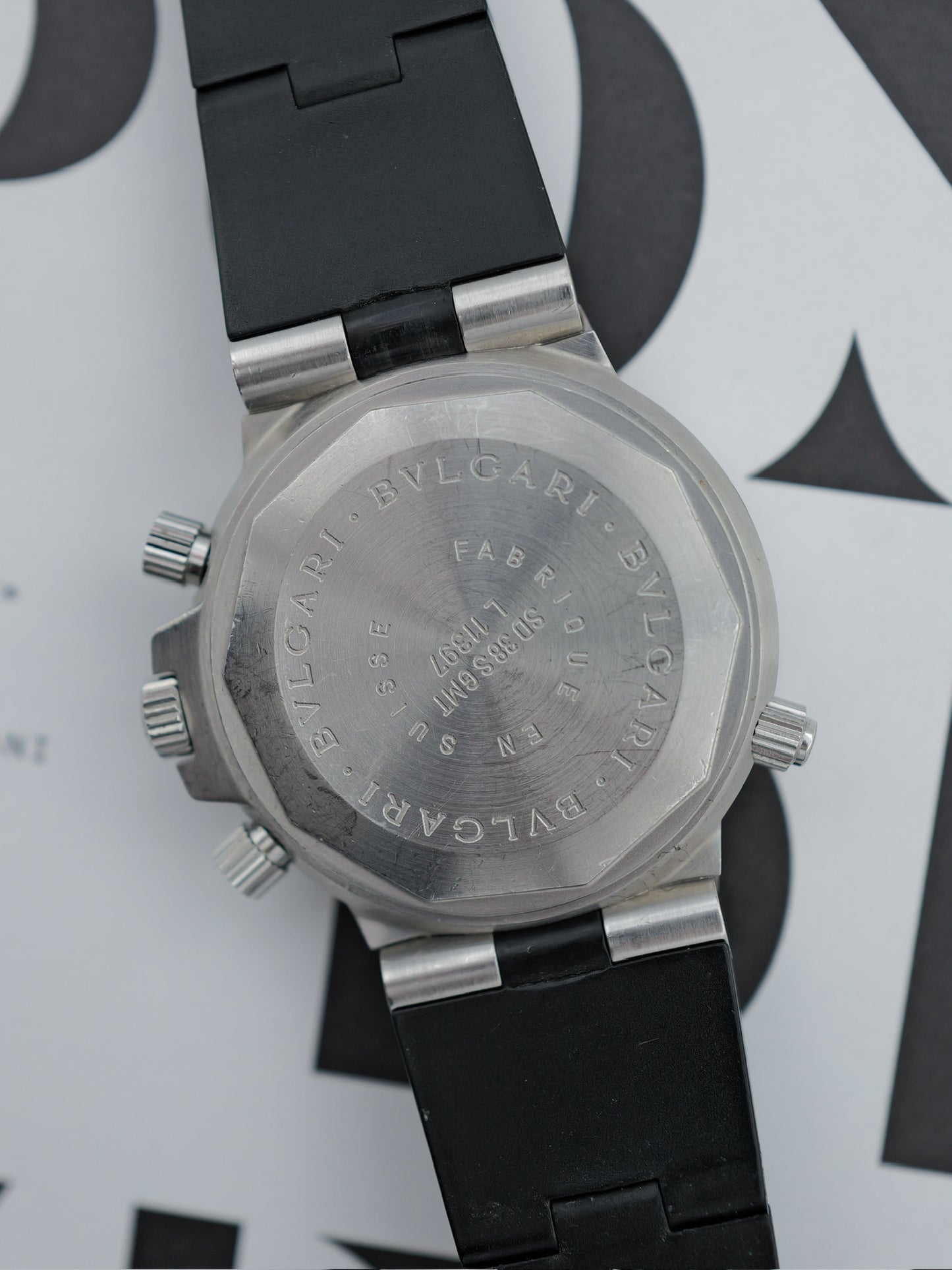 BULGARI SCUBA DIAGONO GMT